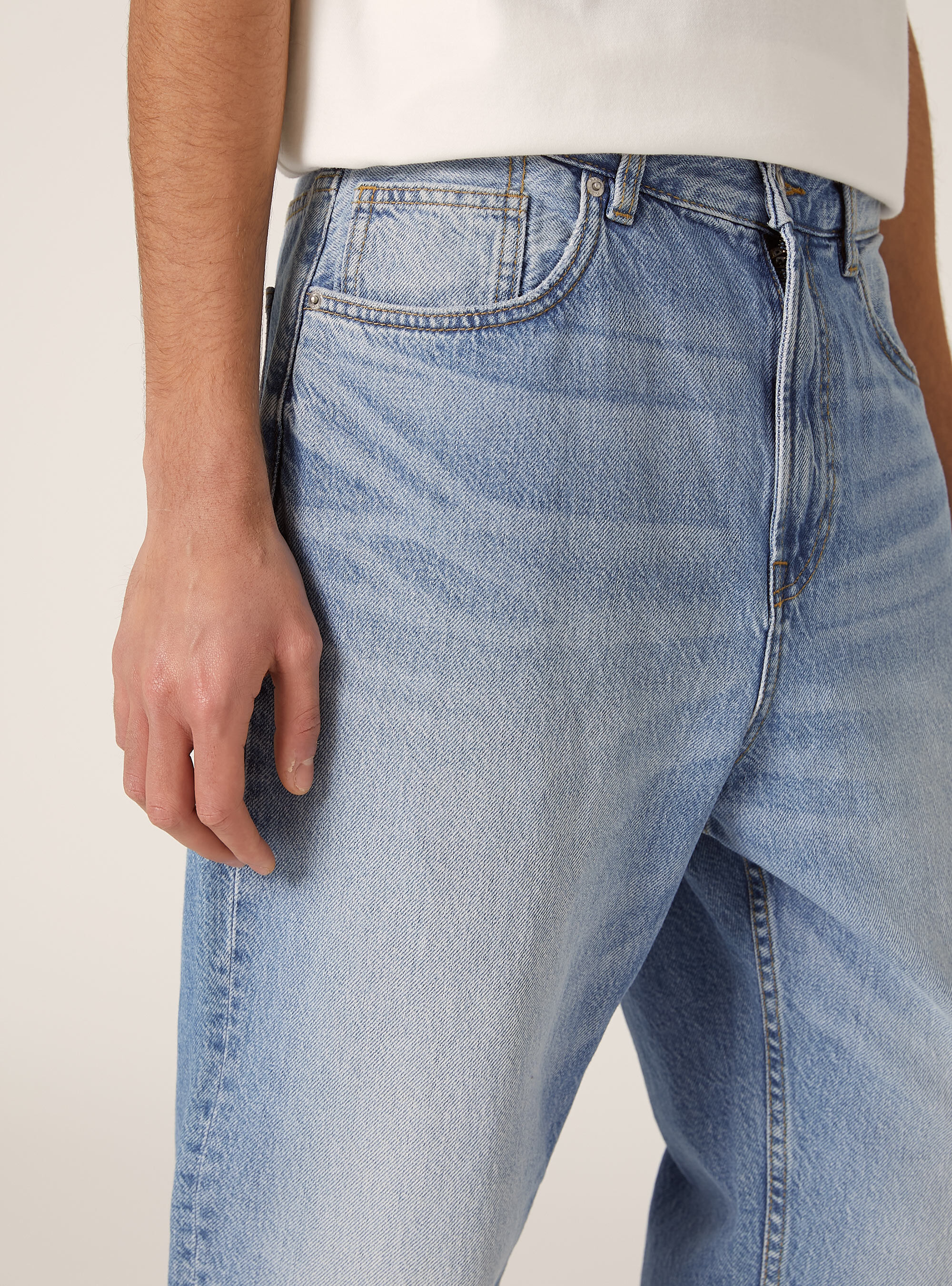 Loose-fit jeans, D004 MEDIUM LIGHT BLUE