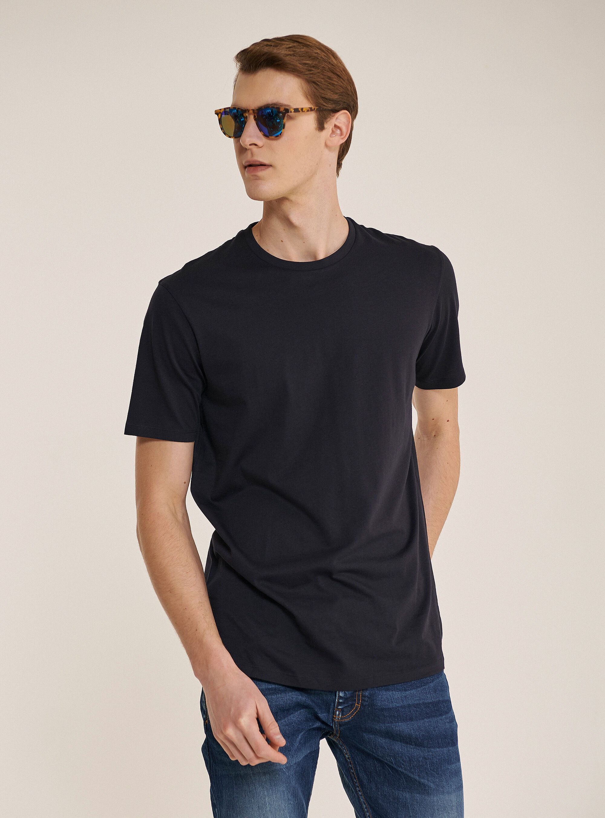 Camiseta basica en algodon Pima Superior Alcott catalog alcott storefront Uomo