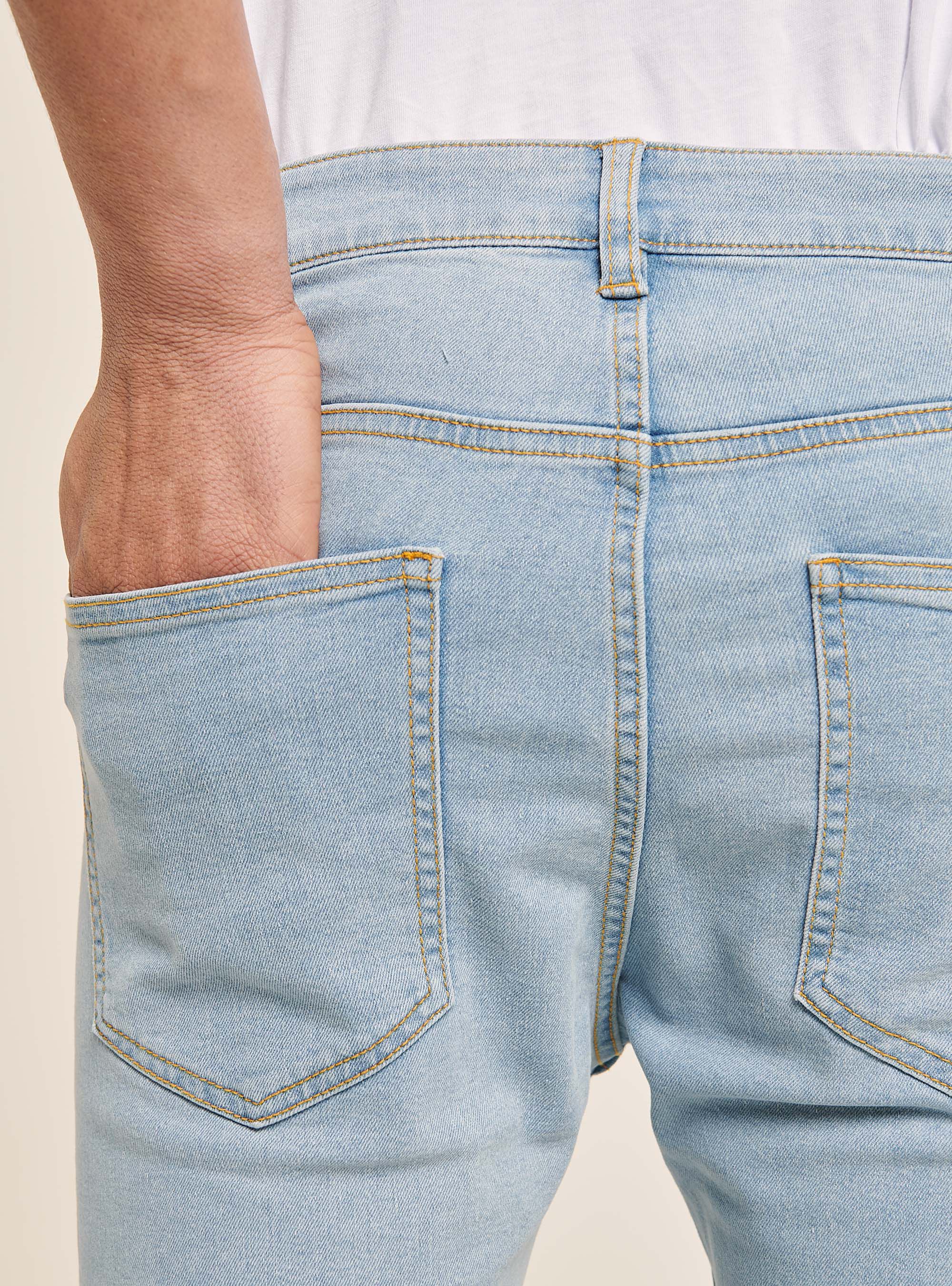 Super skinny cheap short jeans