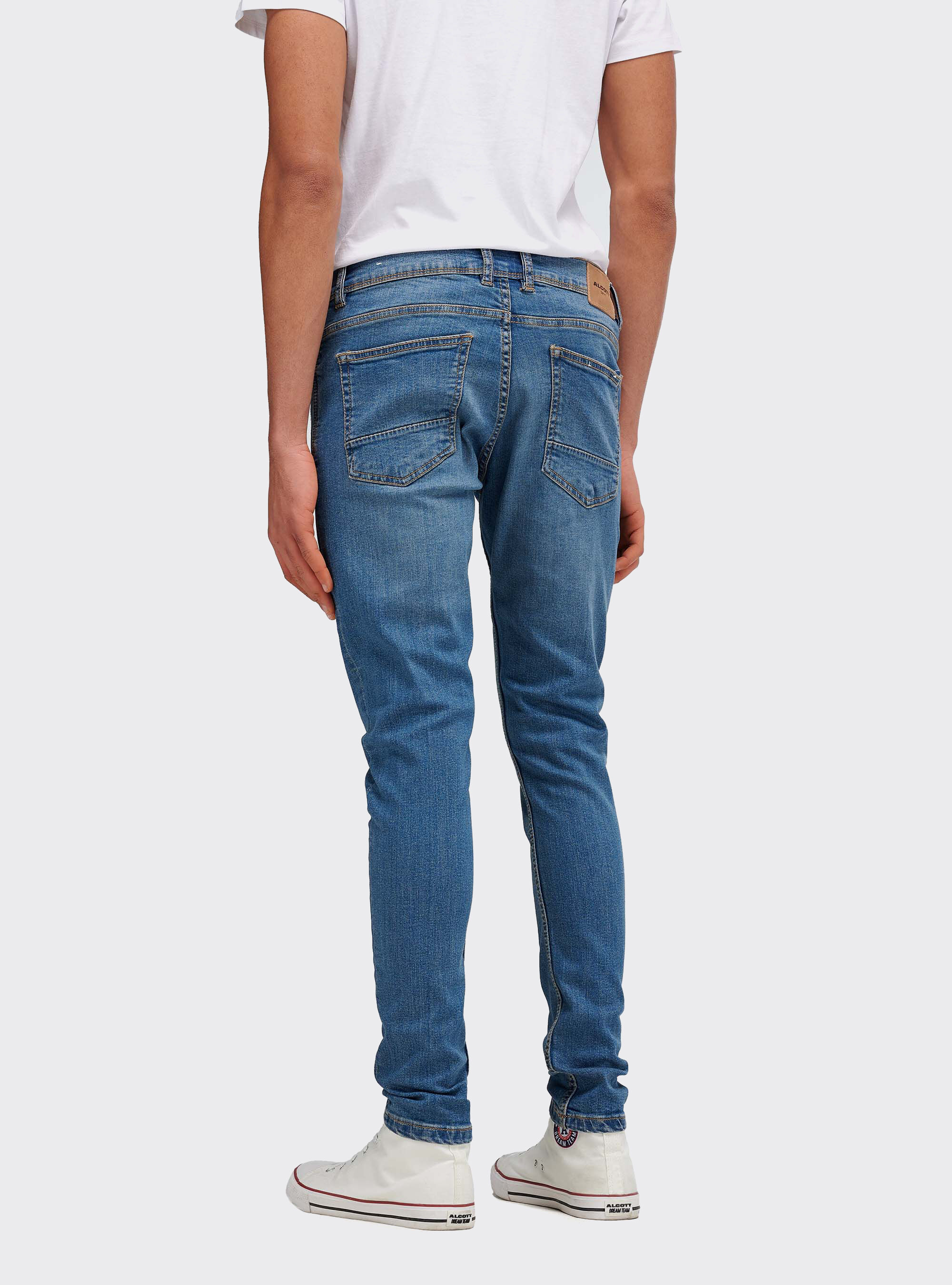 Superskinny jeans featuring 5 pockets, BLUE