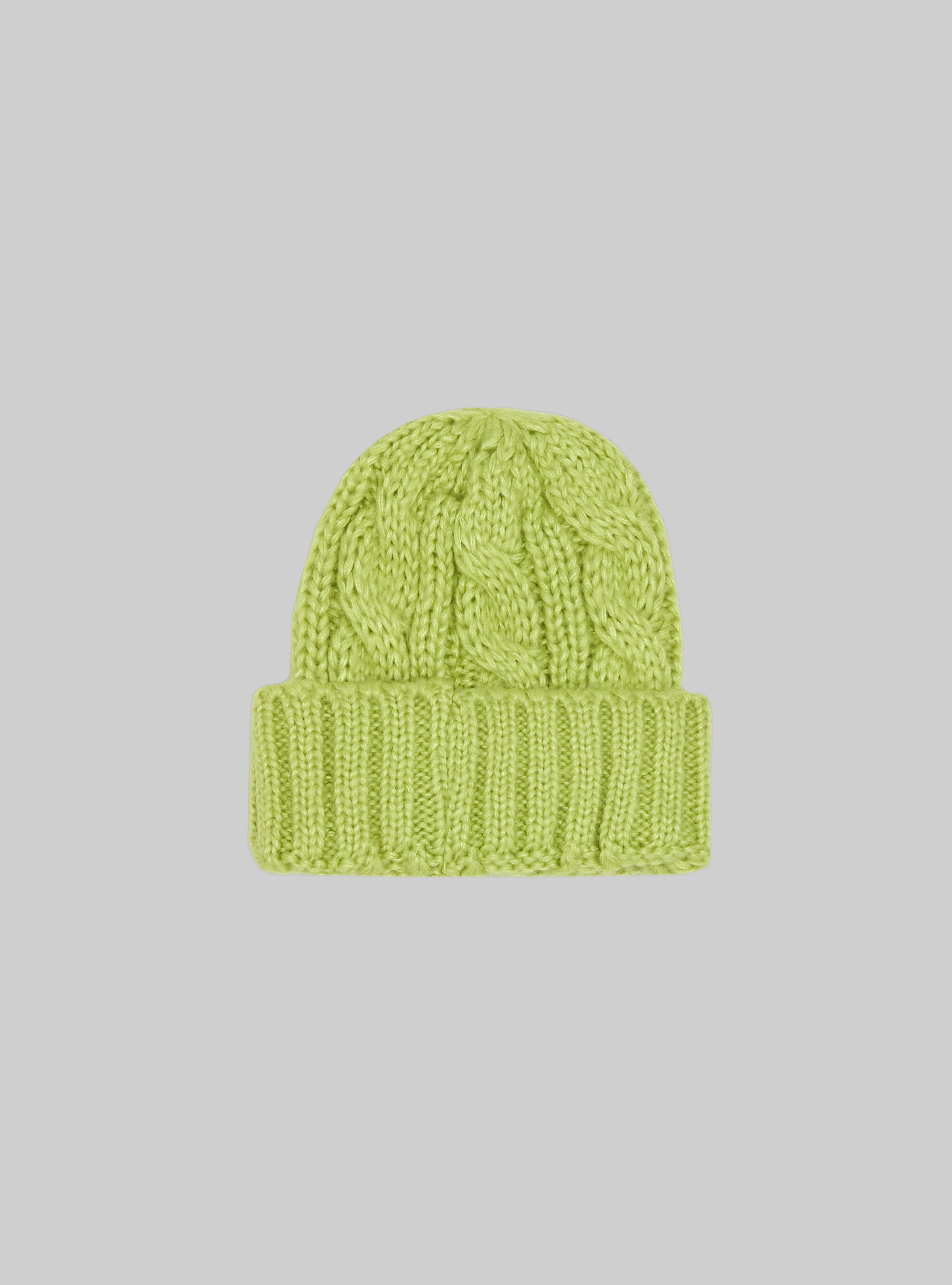 Cappello con trecce e patch, LI2 LIME MEDIUM