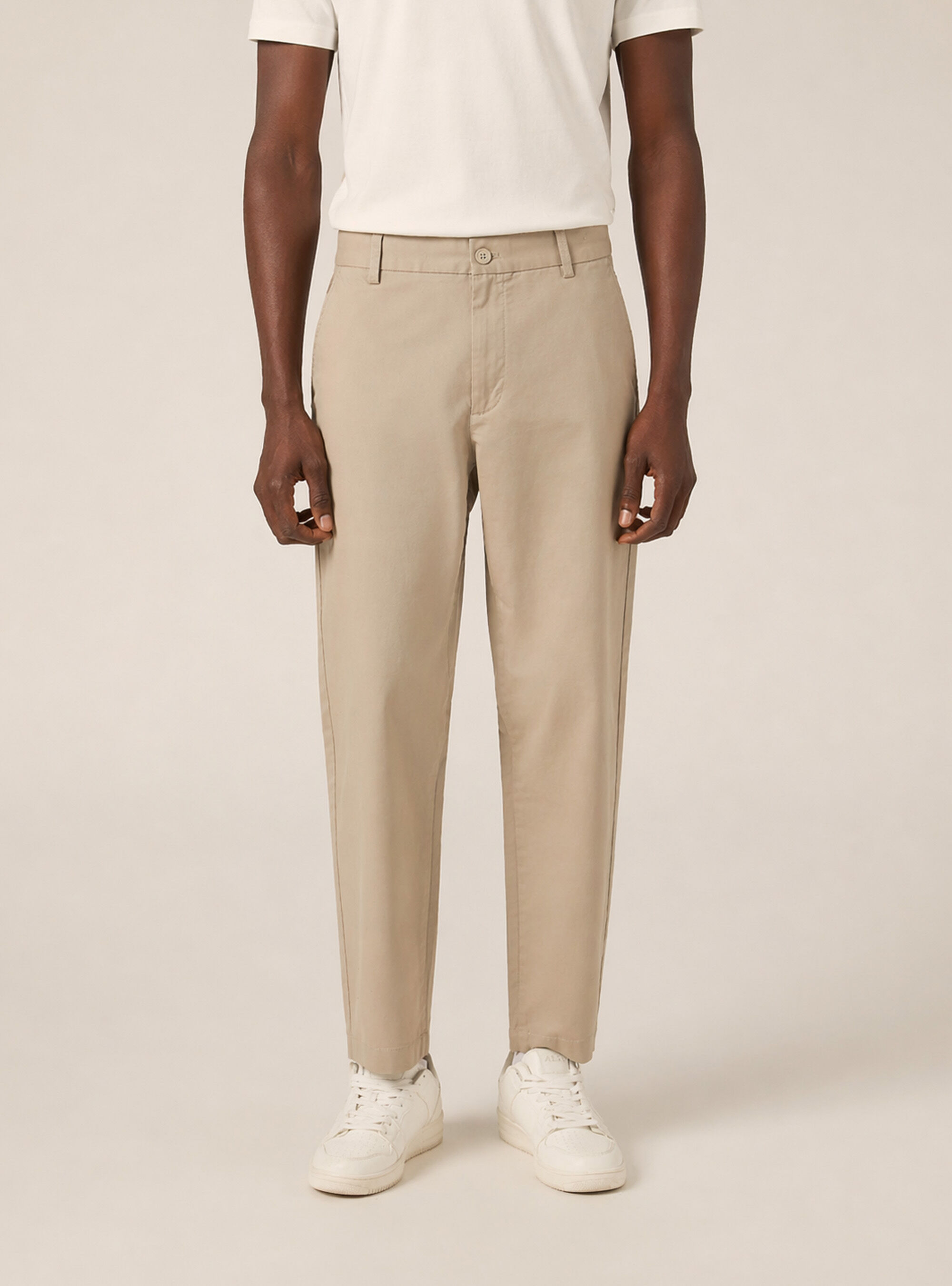 Pantalon chino slim fit en twill stretch