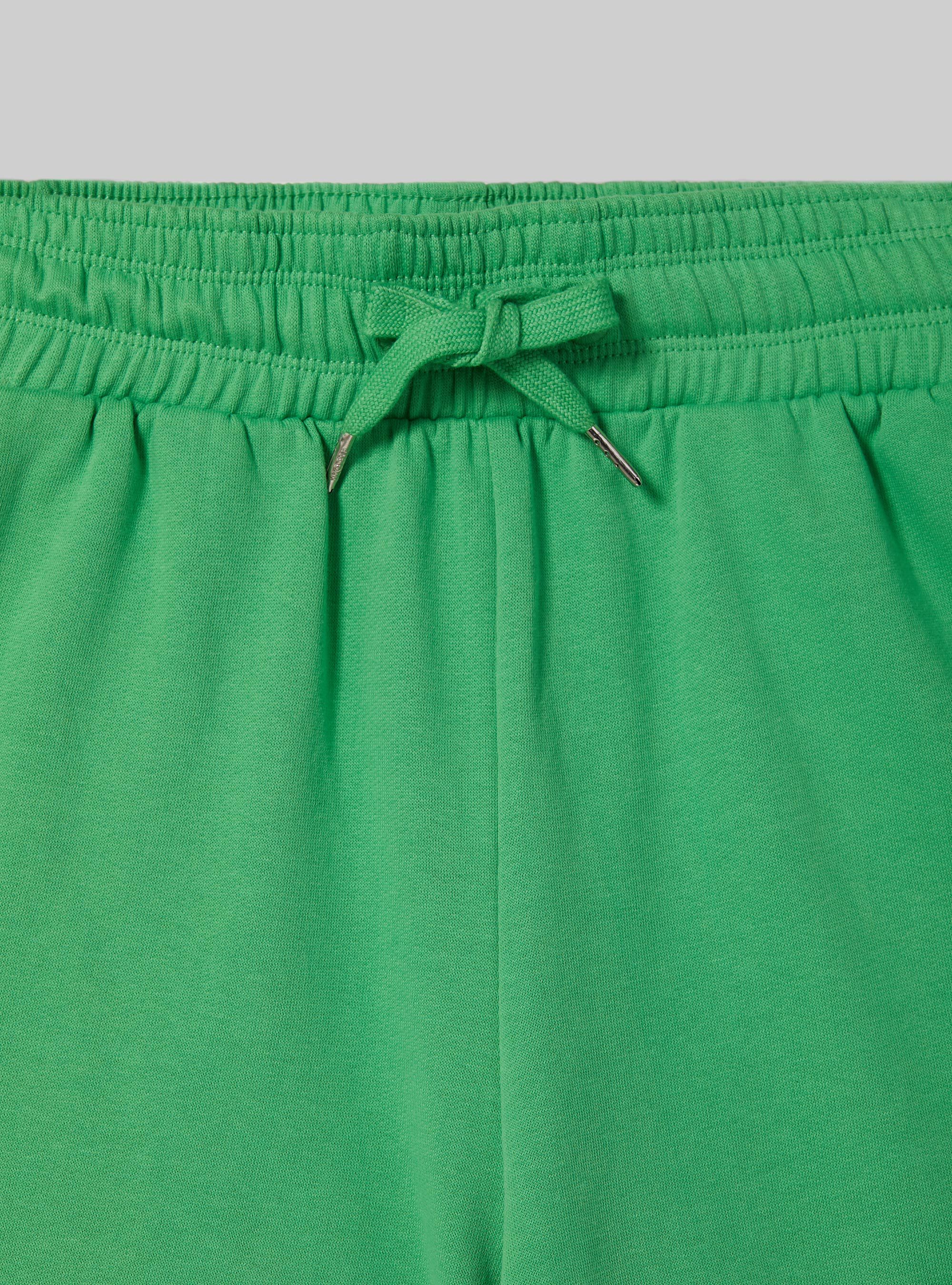 【INCHANT ME】Spring Roll Up Cotton Shorts Rock Your Baby - Girls Pink & Pastel Stripe Cotton Shorts