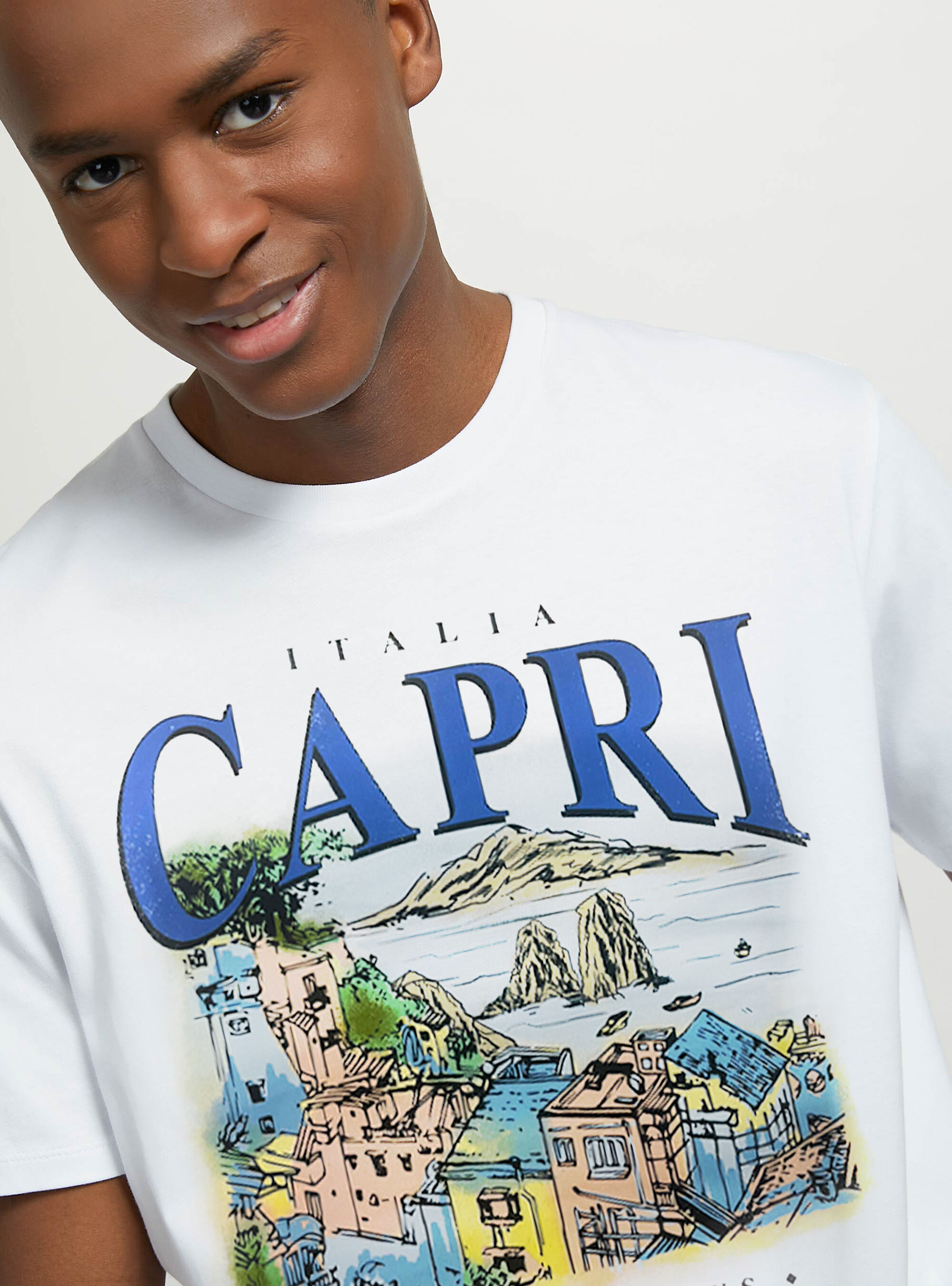 Capri Capsule Geschlechtsloses T shirt