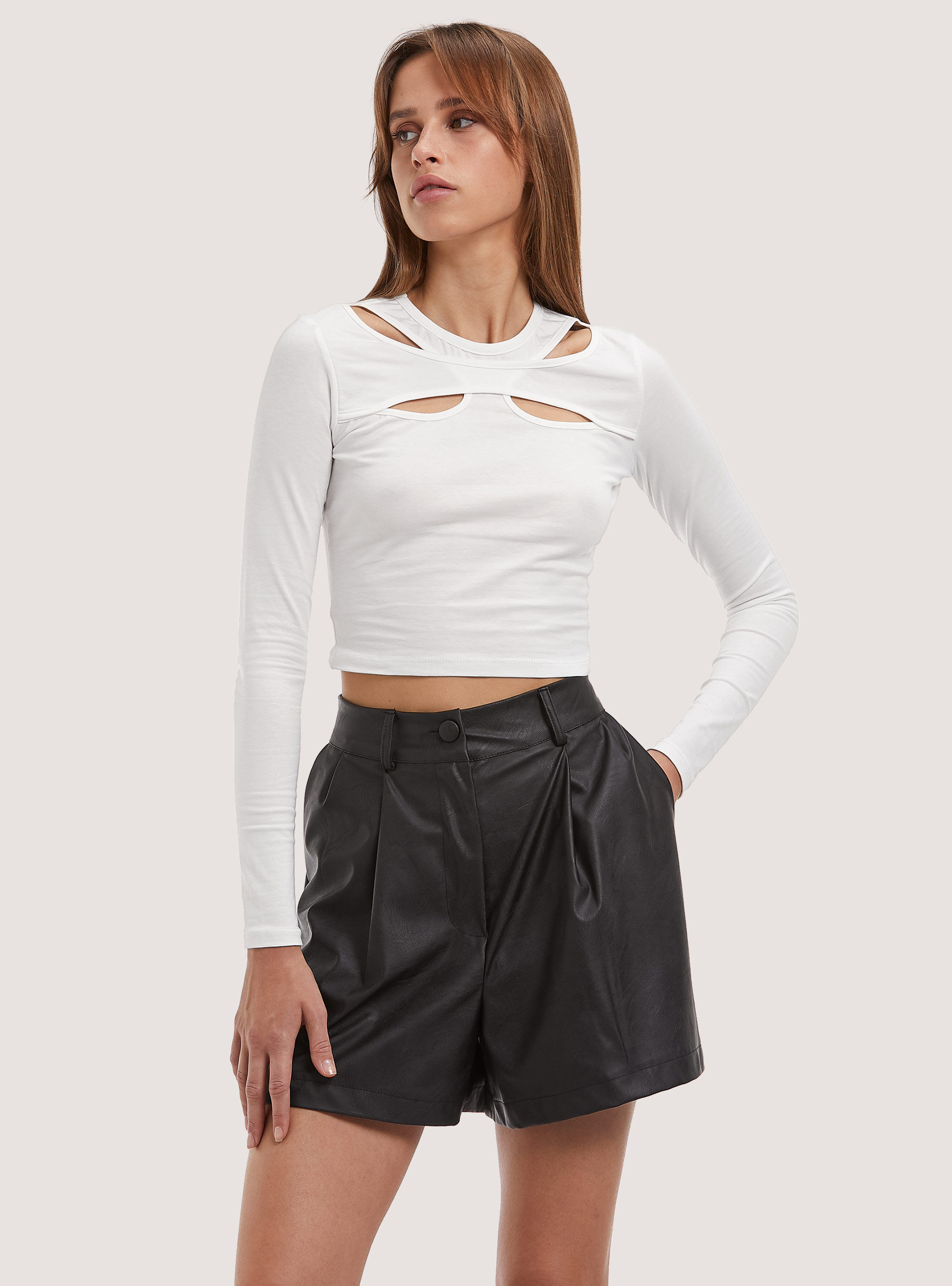 Tunique Donna Vestiti Top e t-shirt Top a maniche lunghe Reserved Top a maniche lunghe 