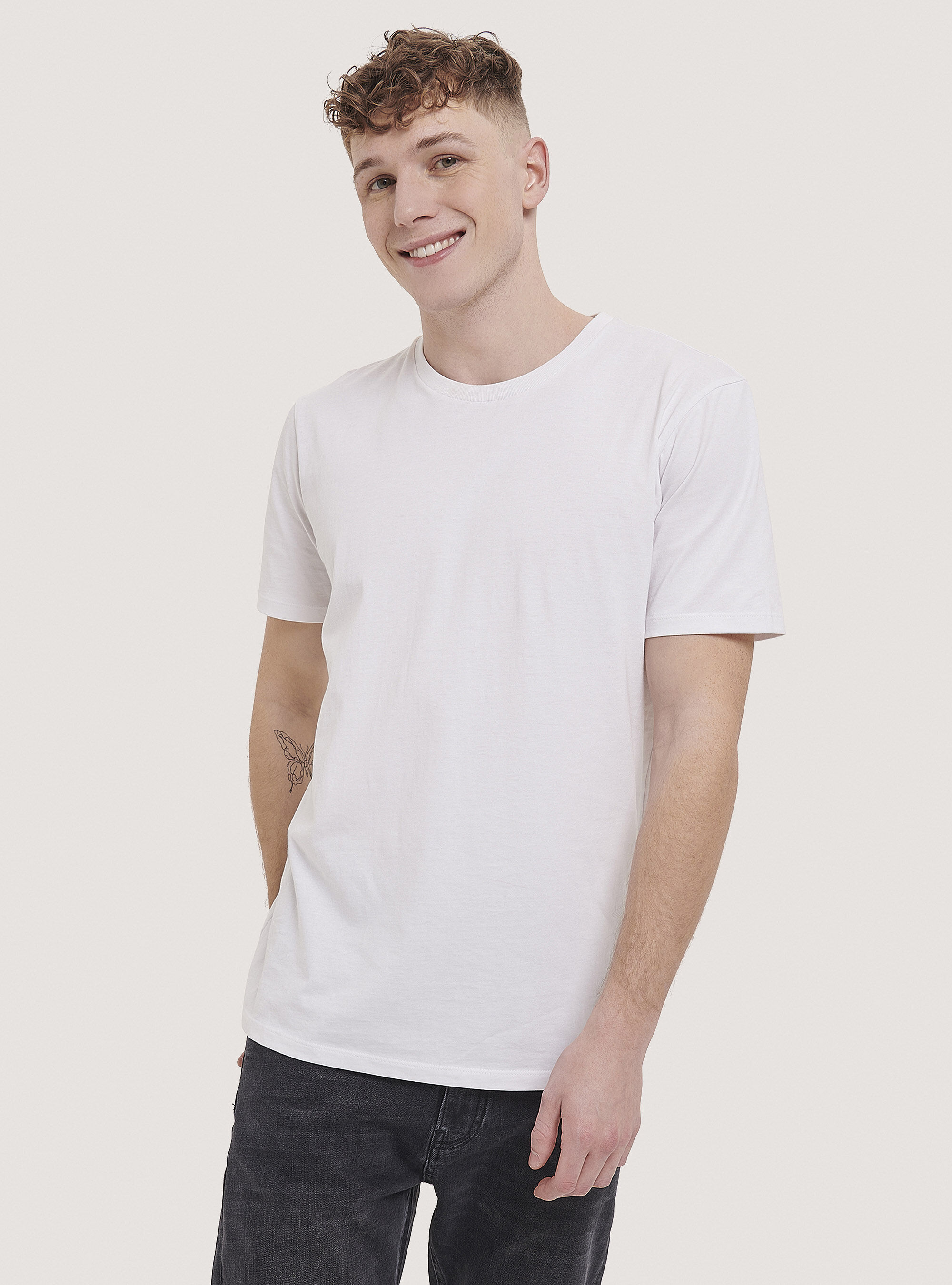 T shirt basic bianca Clearance