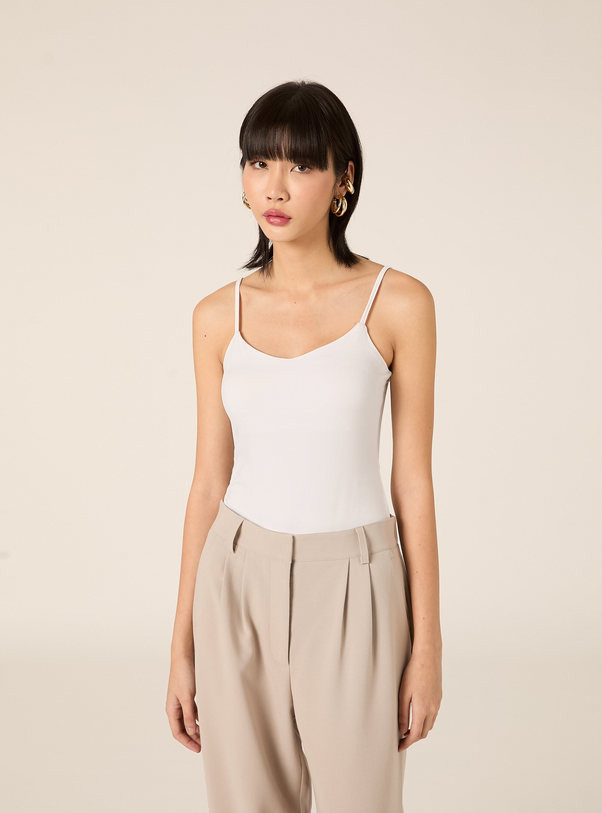 Body con bretelle sottili