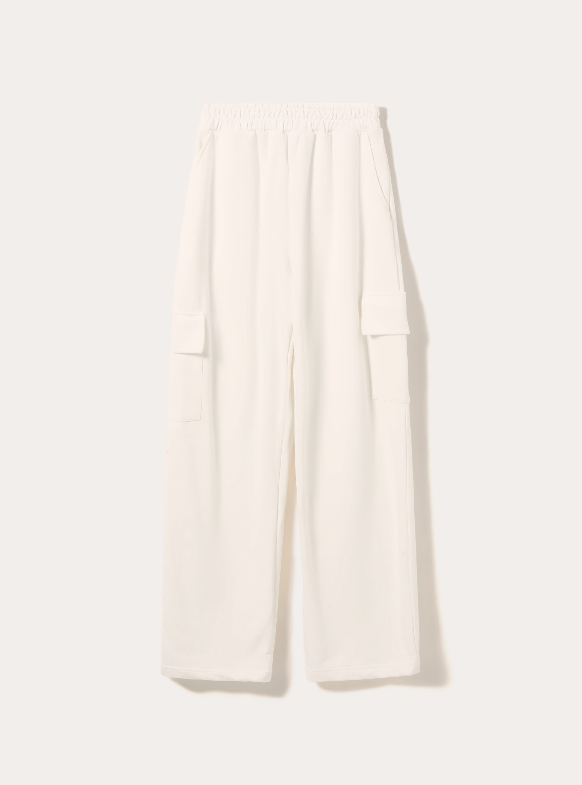 Jogger loose fit con tasconi, WH2 WHITE