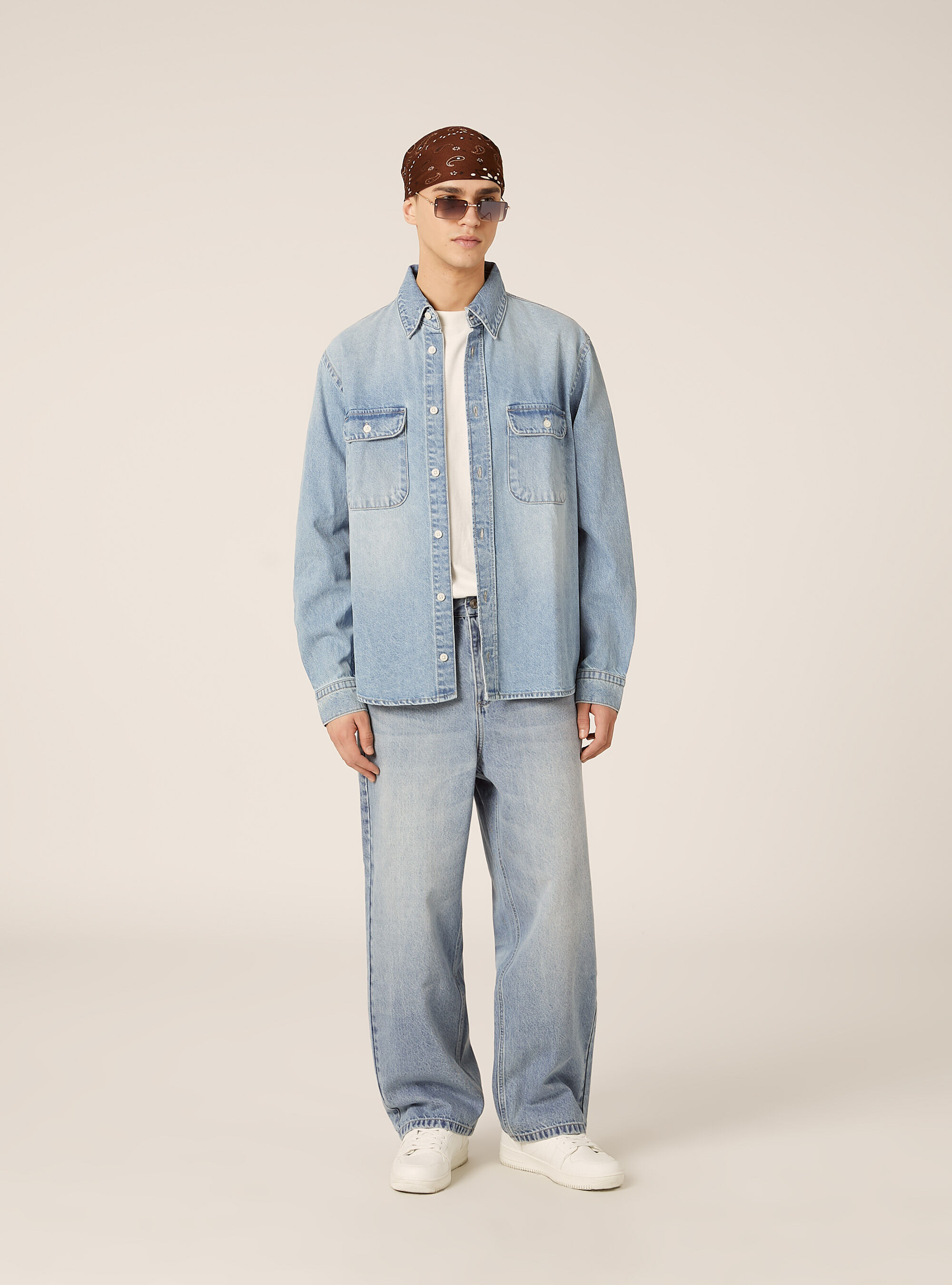 Denim 5 pocket super buggy
