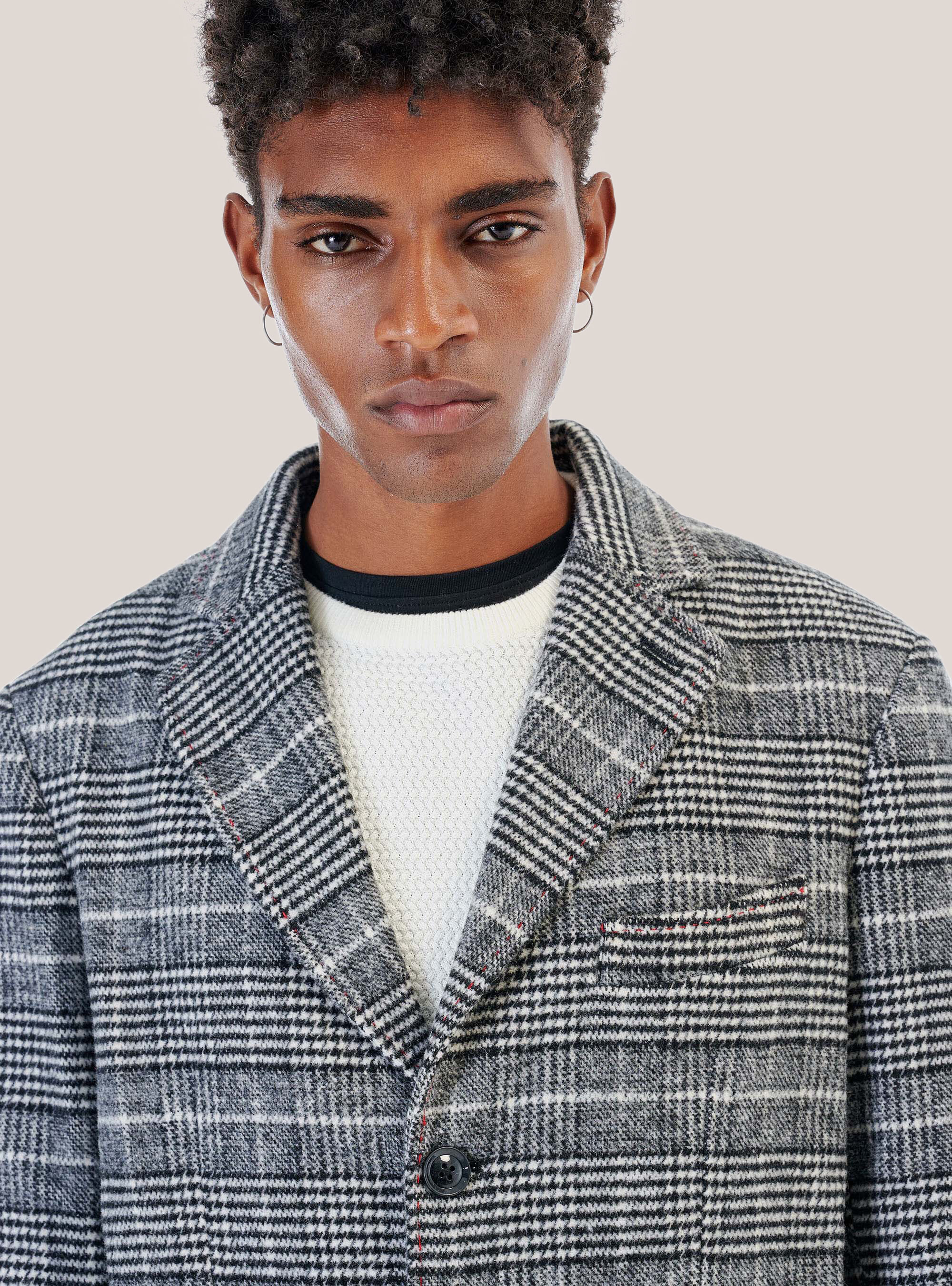 houndstooth overcoat