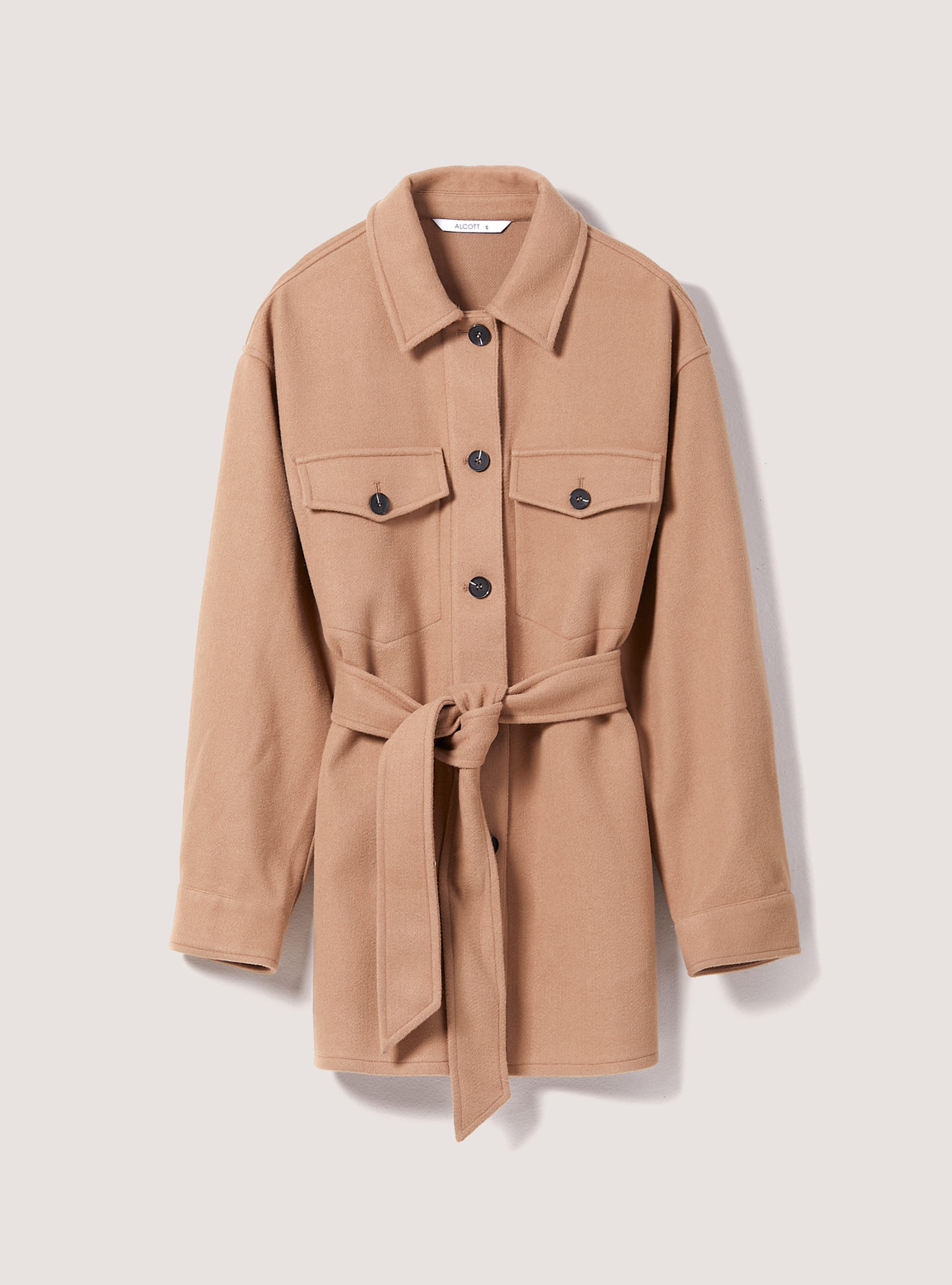 Veste chemise oversize soft touch avec ceinture Alcott catalog alcott storefront Donna