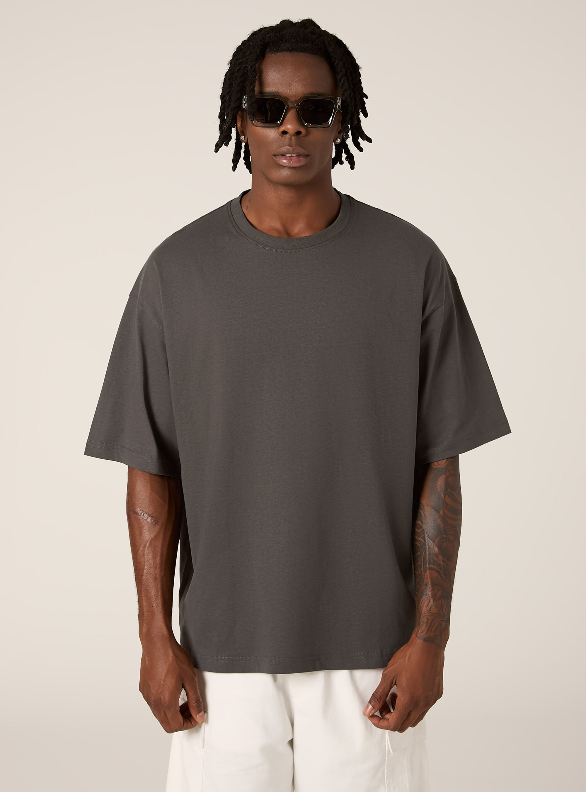 Tee-shirt &agrave; la coupe large