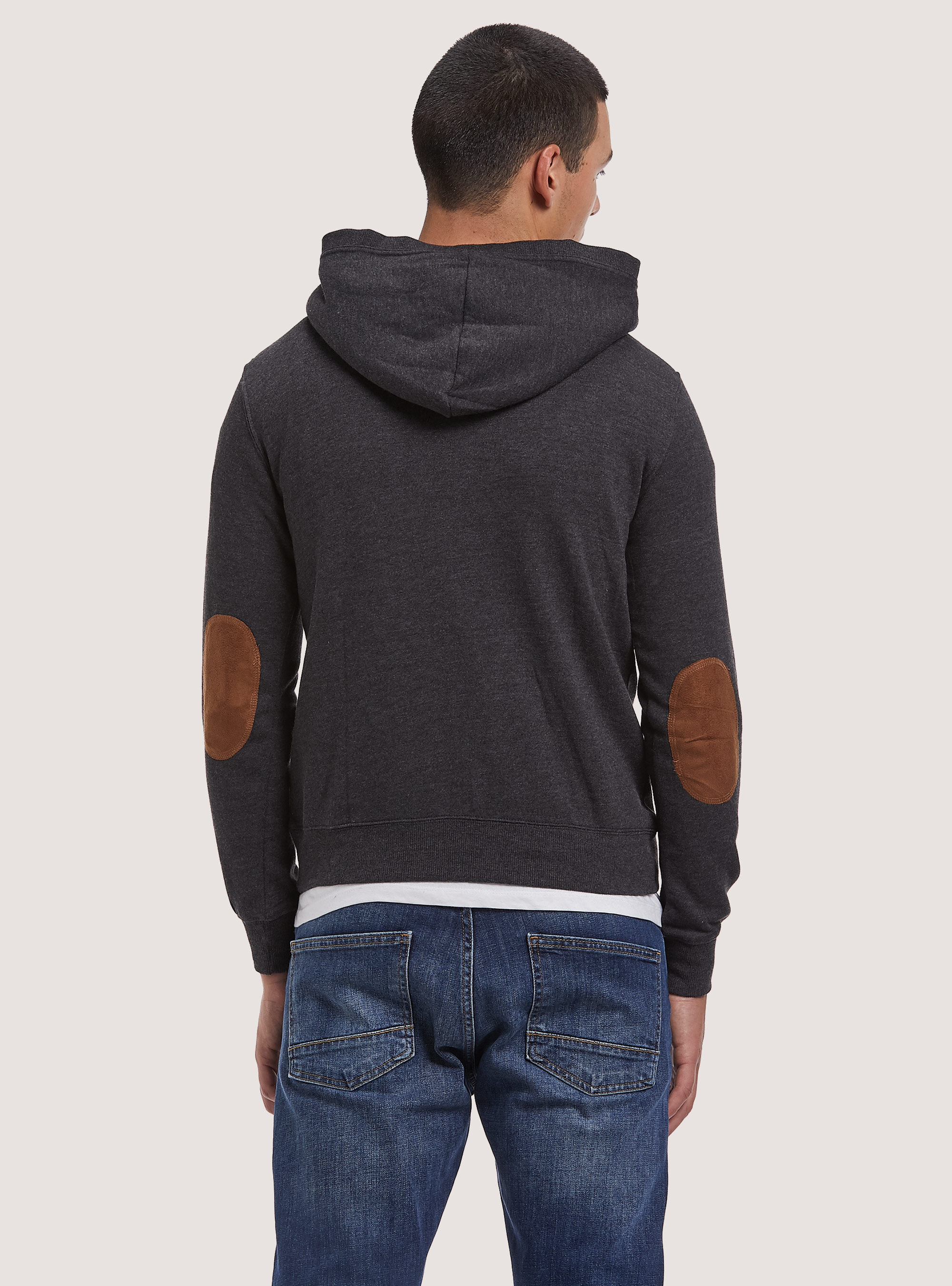 Sweat a capuche en fausse fourrure