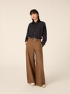 Linen-blend shirt, NA1 NAVY DARK