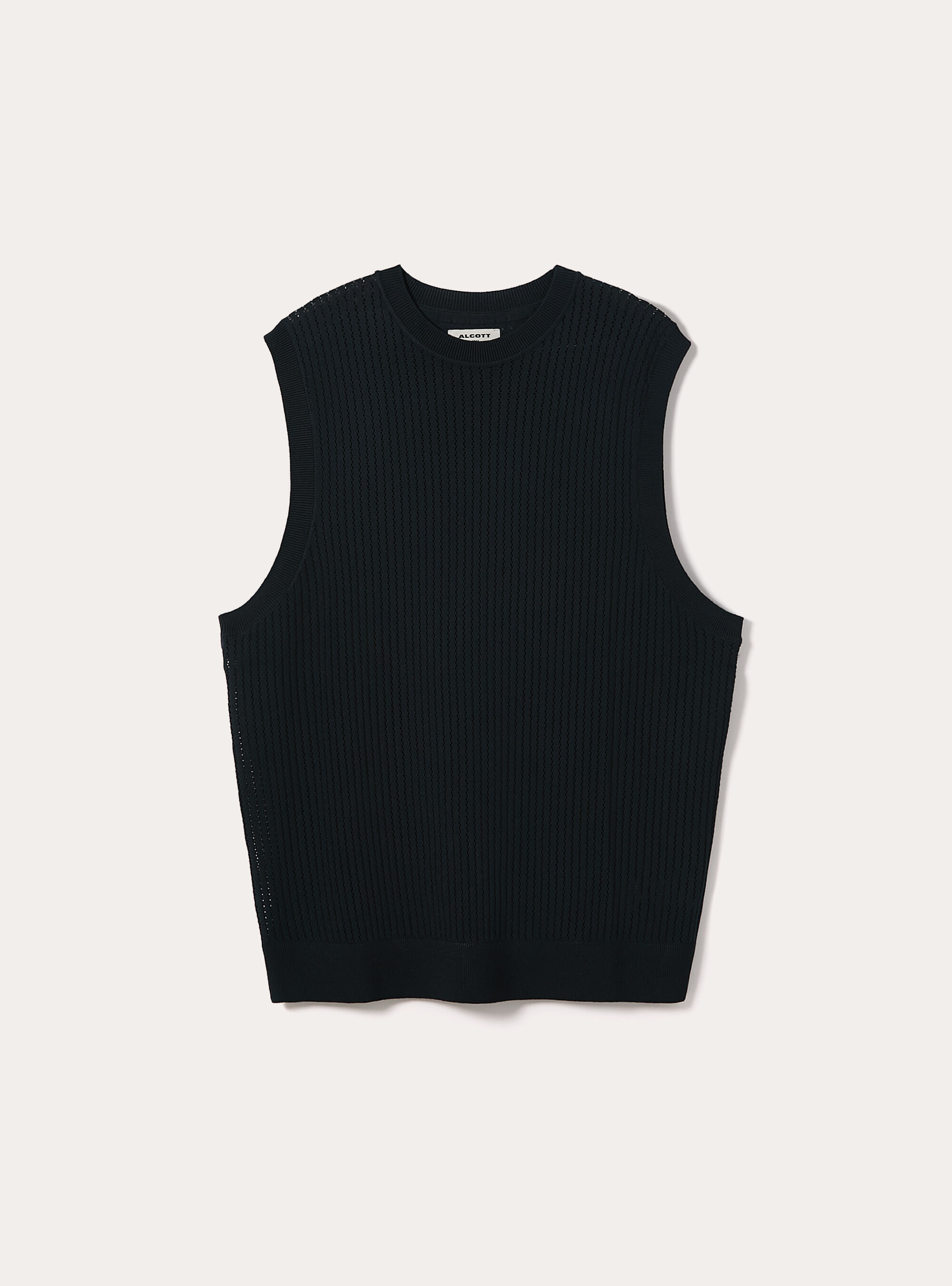 Gilet regular fit in maglia, NA2 NAVY MEDIUM