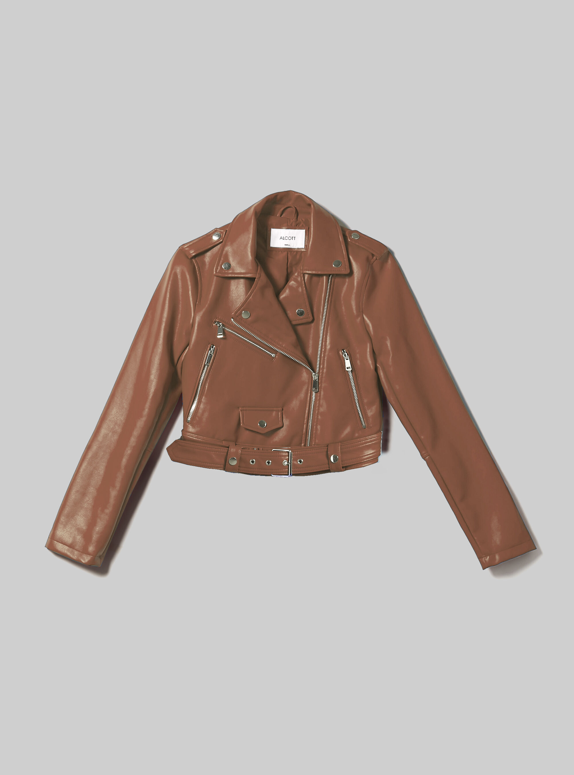 Leather effect biker jacket Alcott Women s Jackets