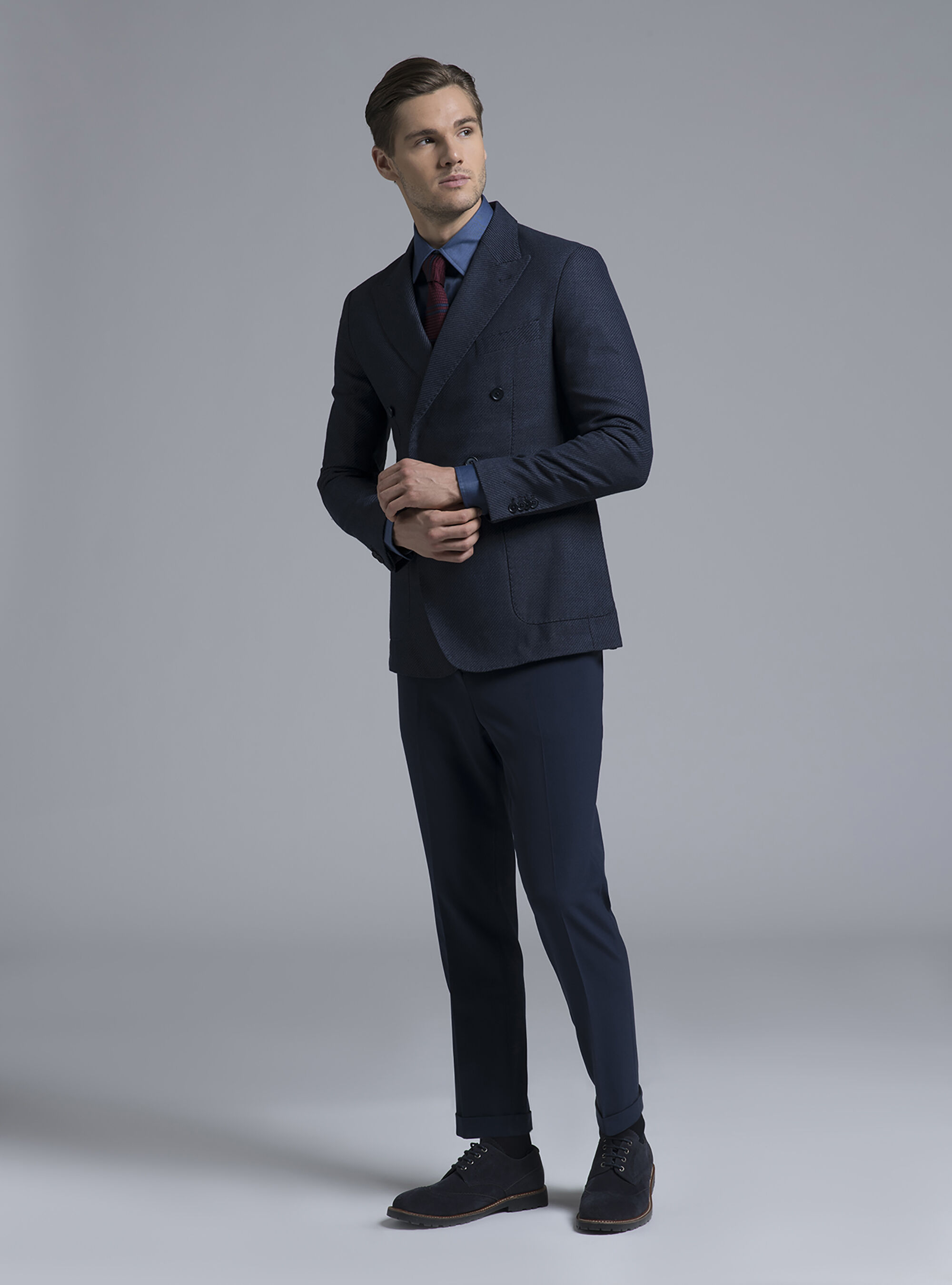 Giacca doppiopetto, BLUE NAVY