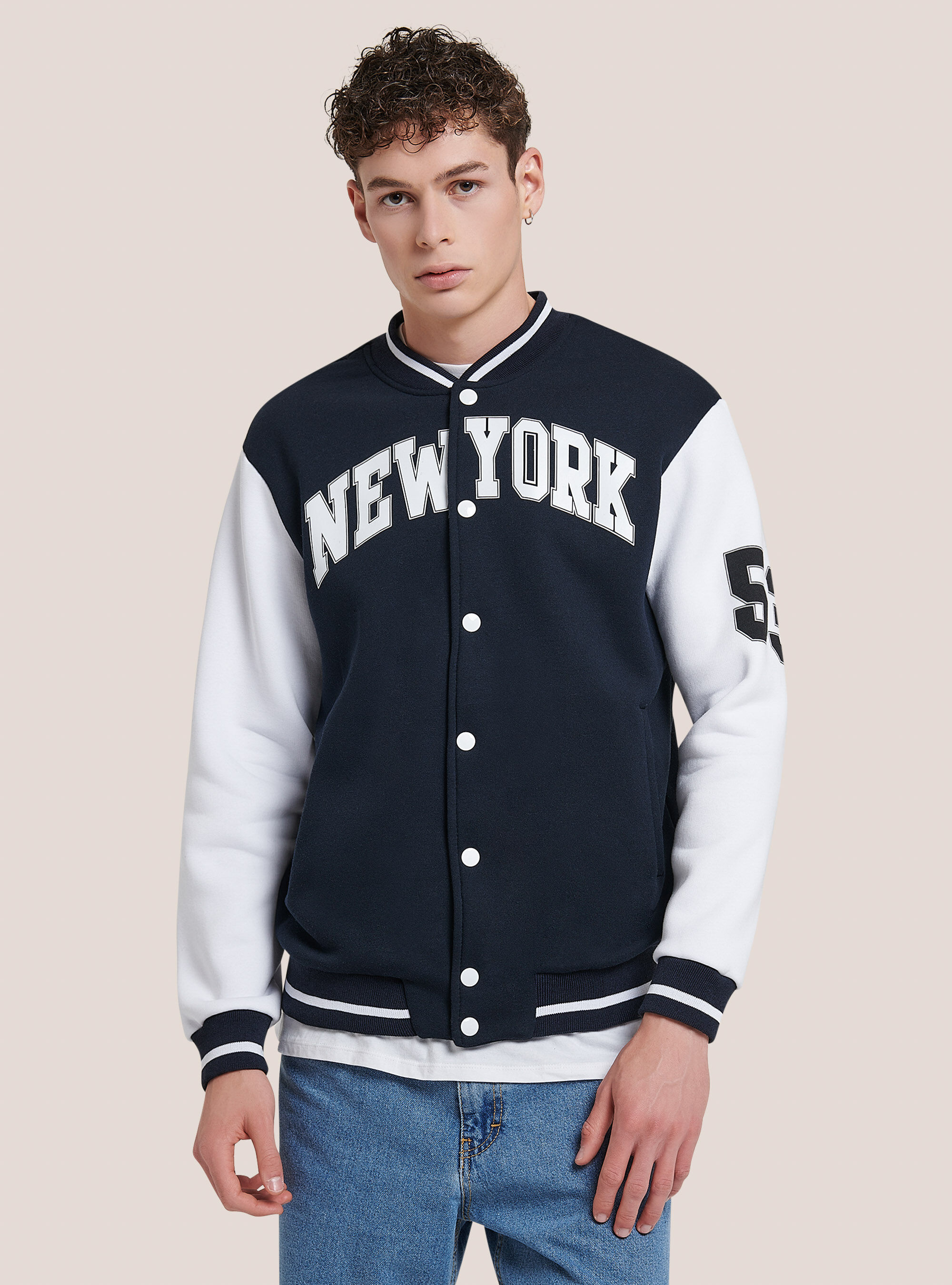 college jacket style