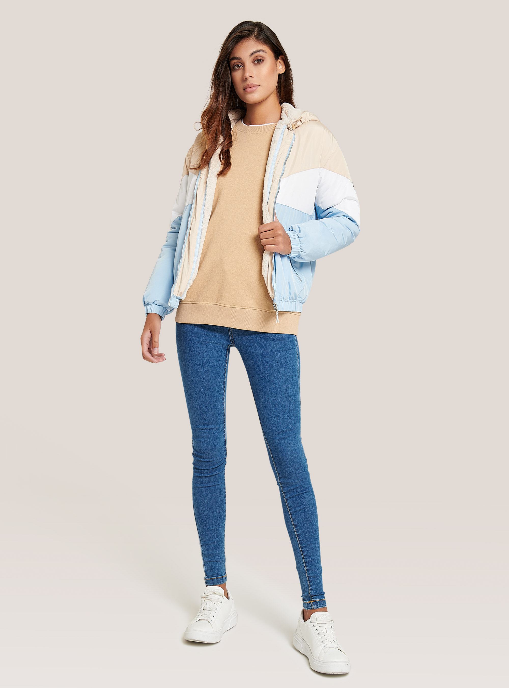 Miss selfridge colour block coat sale