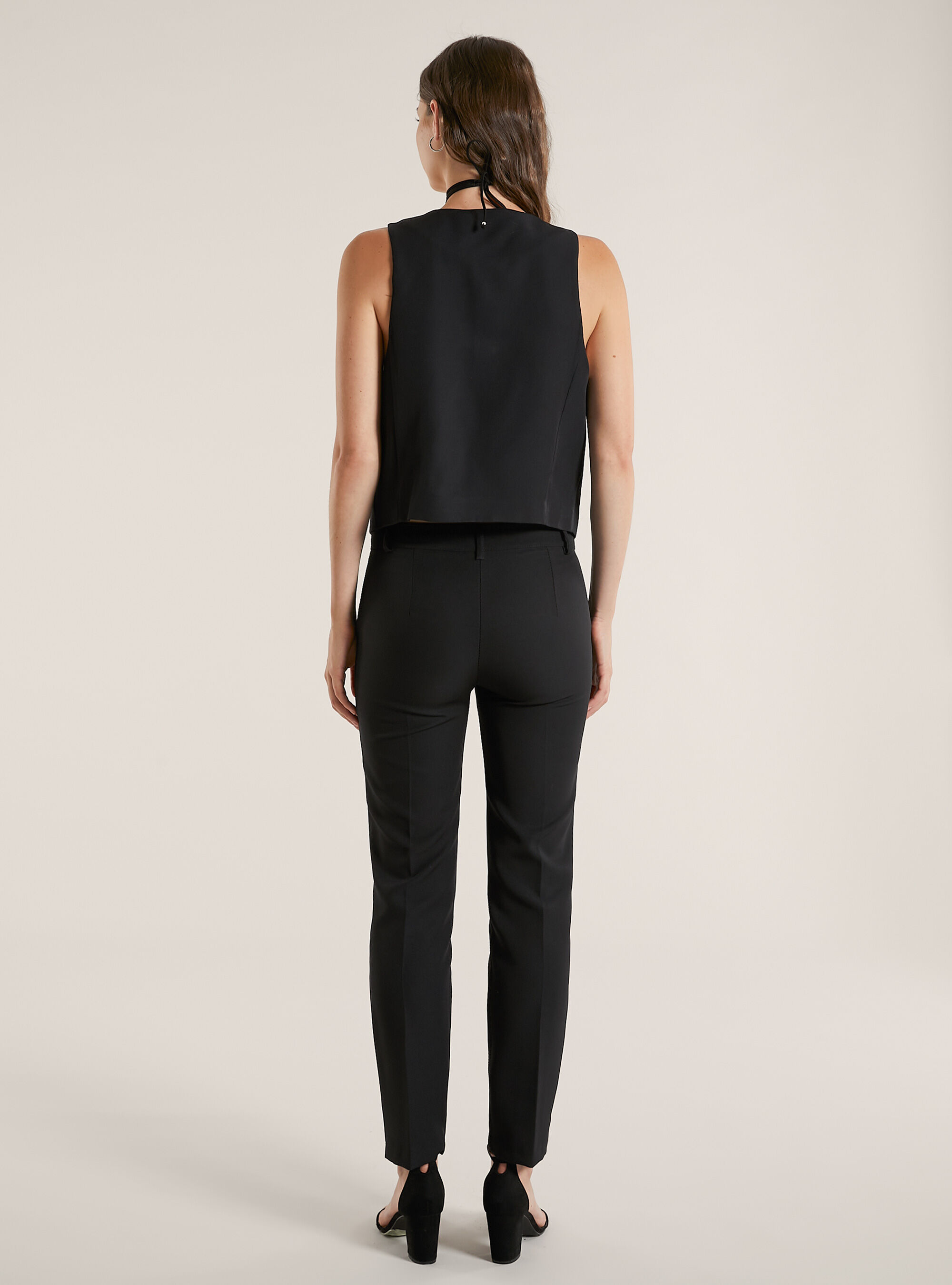 Gilet de tailleur, BK1 BLACK