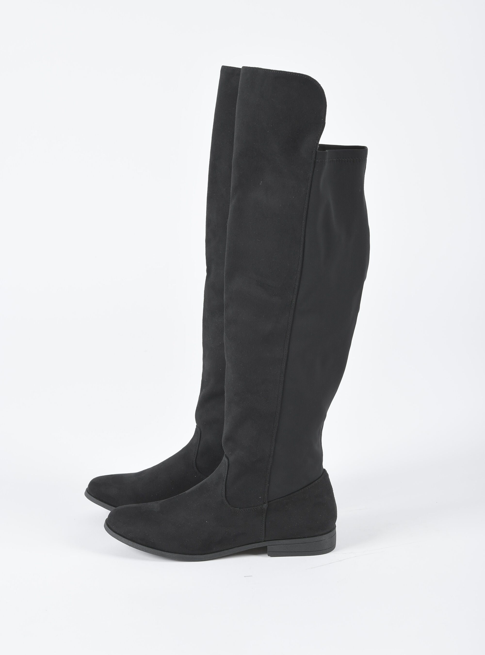 Stivale scamosciato nero hotsell