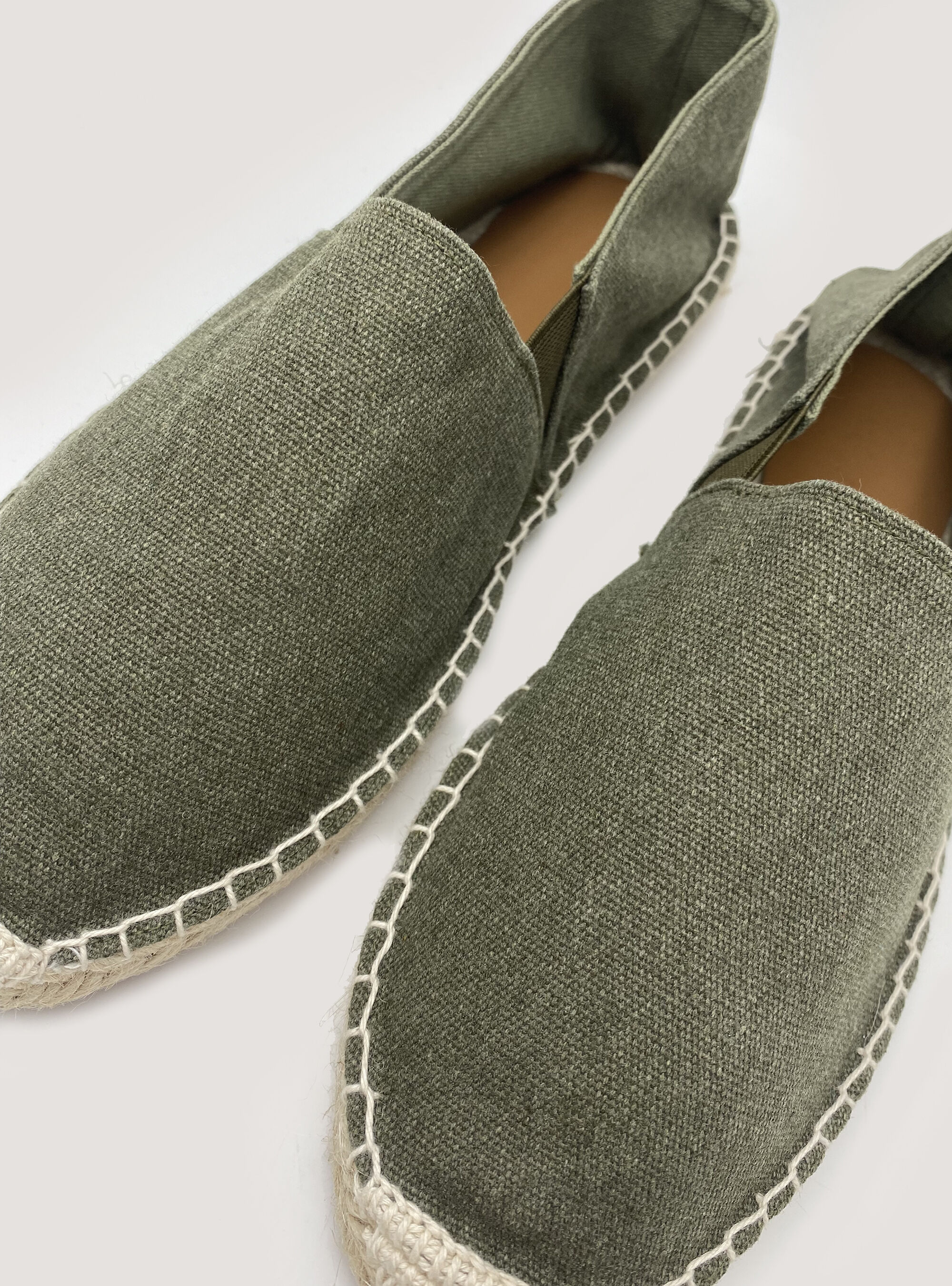 Espadrillas in cotone in tinta unita