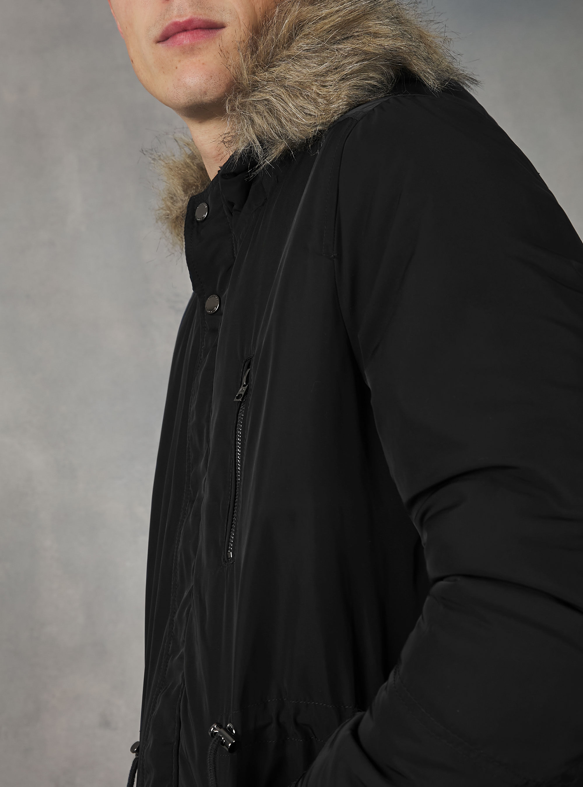 Hooded padded new arrivals parka