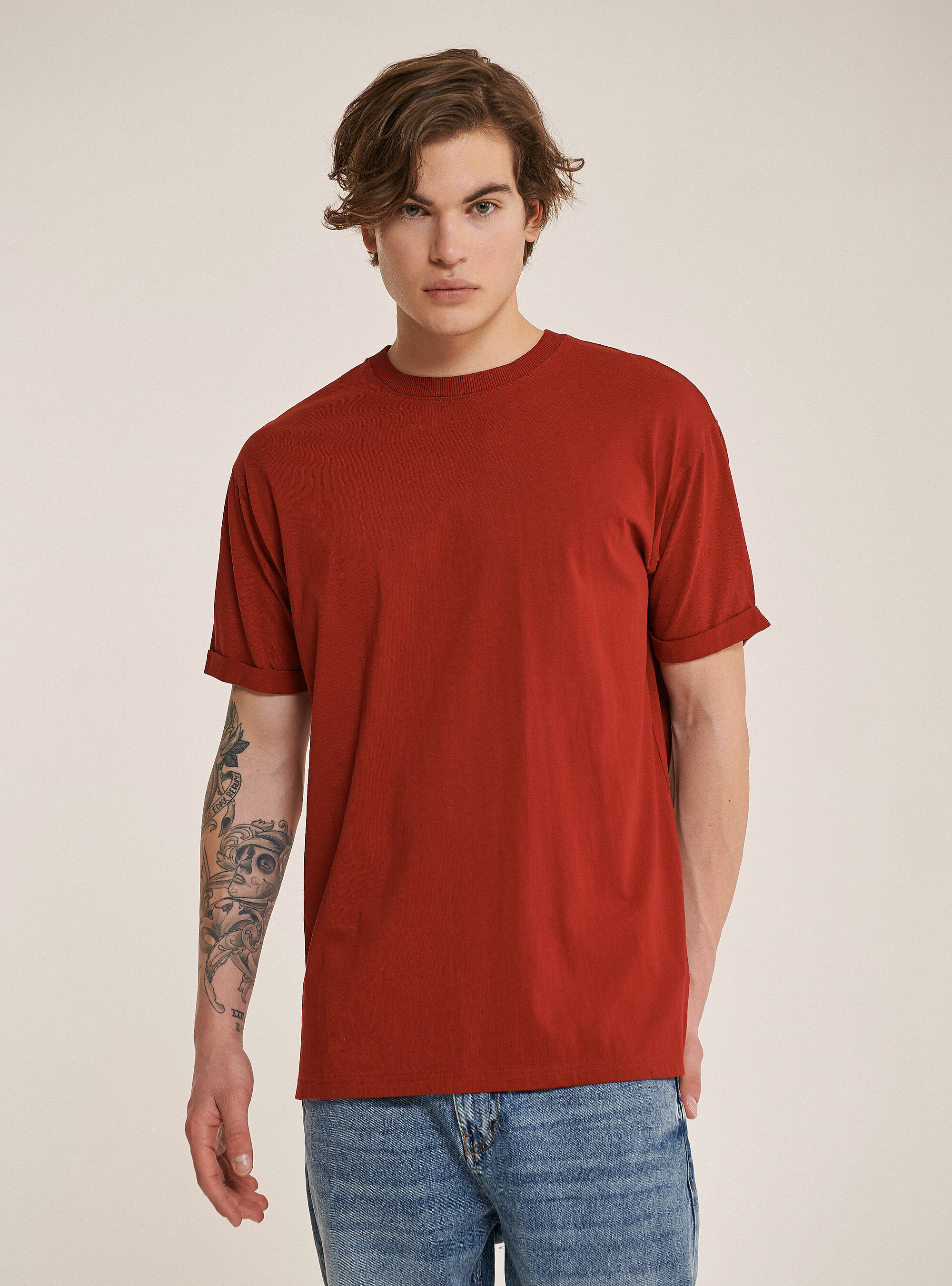 Maglietta oversize in cotone