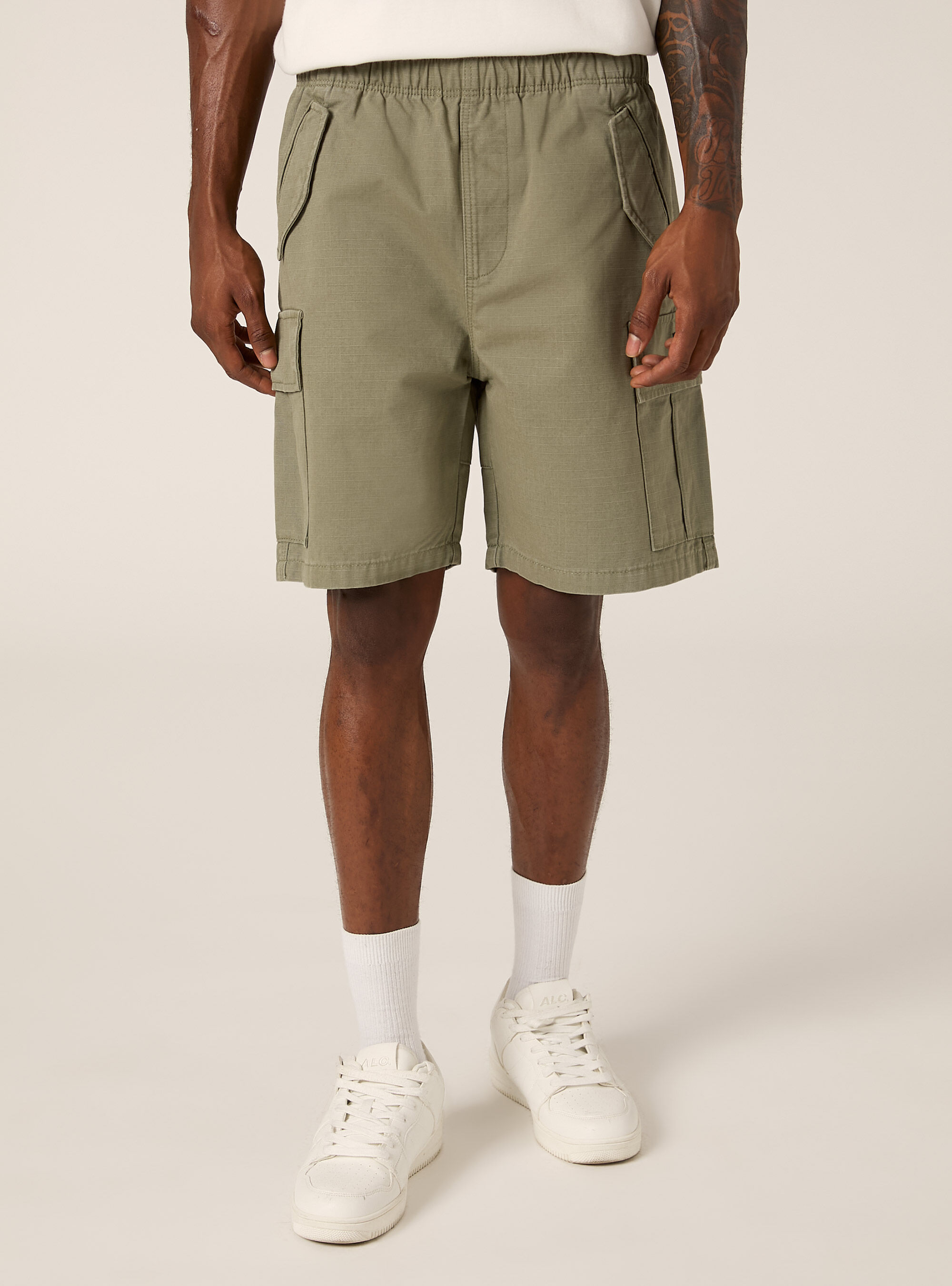 【KOOLOSET】Ripstop Adjust Cargo Bermuda Pants Ripstop cargo bermuda shorts | Alcott | Men's Shorts
