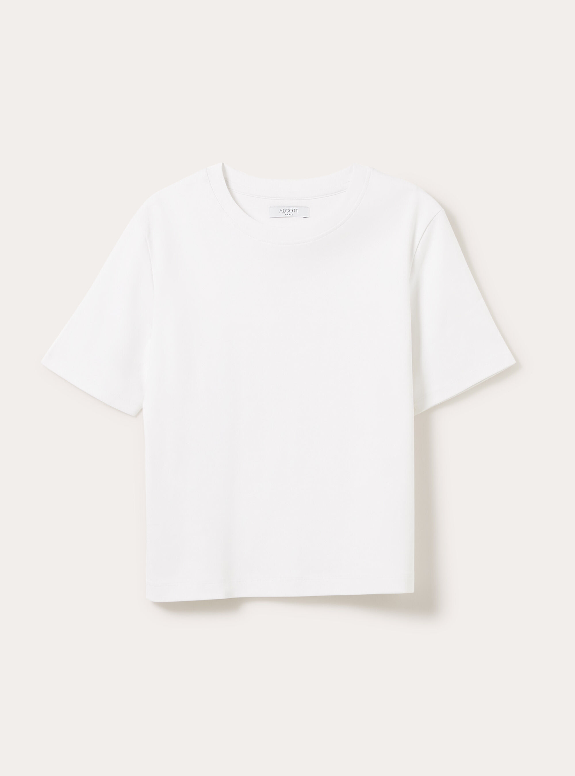 T-shirt regular in interlock, WH3 WHITE