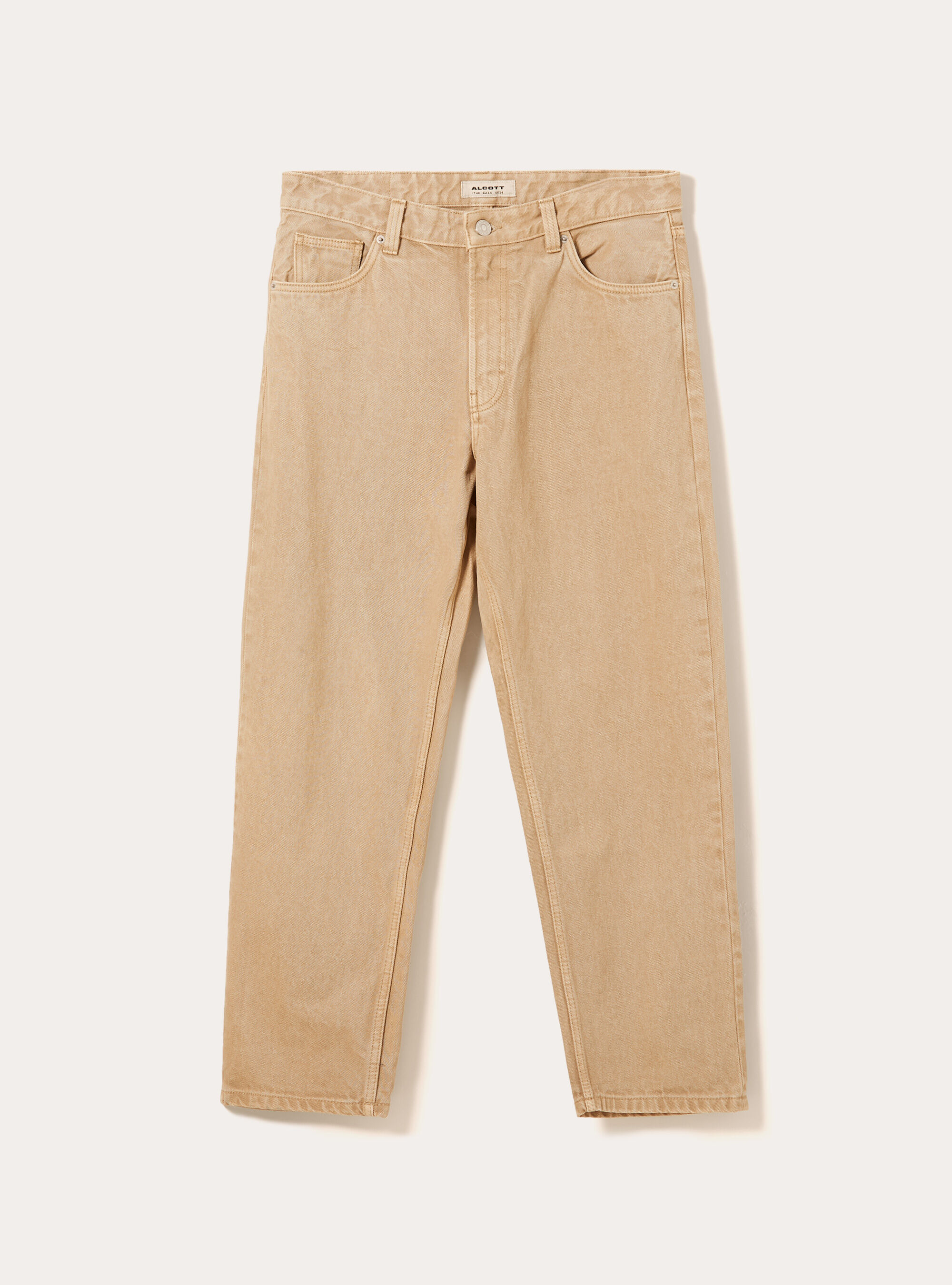 Pantalones de corte c&oacute;nico, BG2 BEIGE MEDIUM