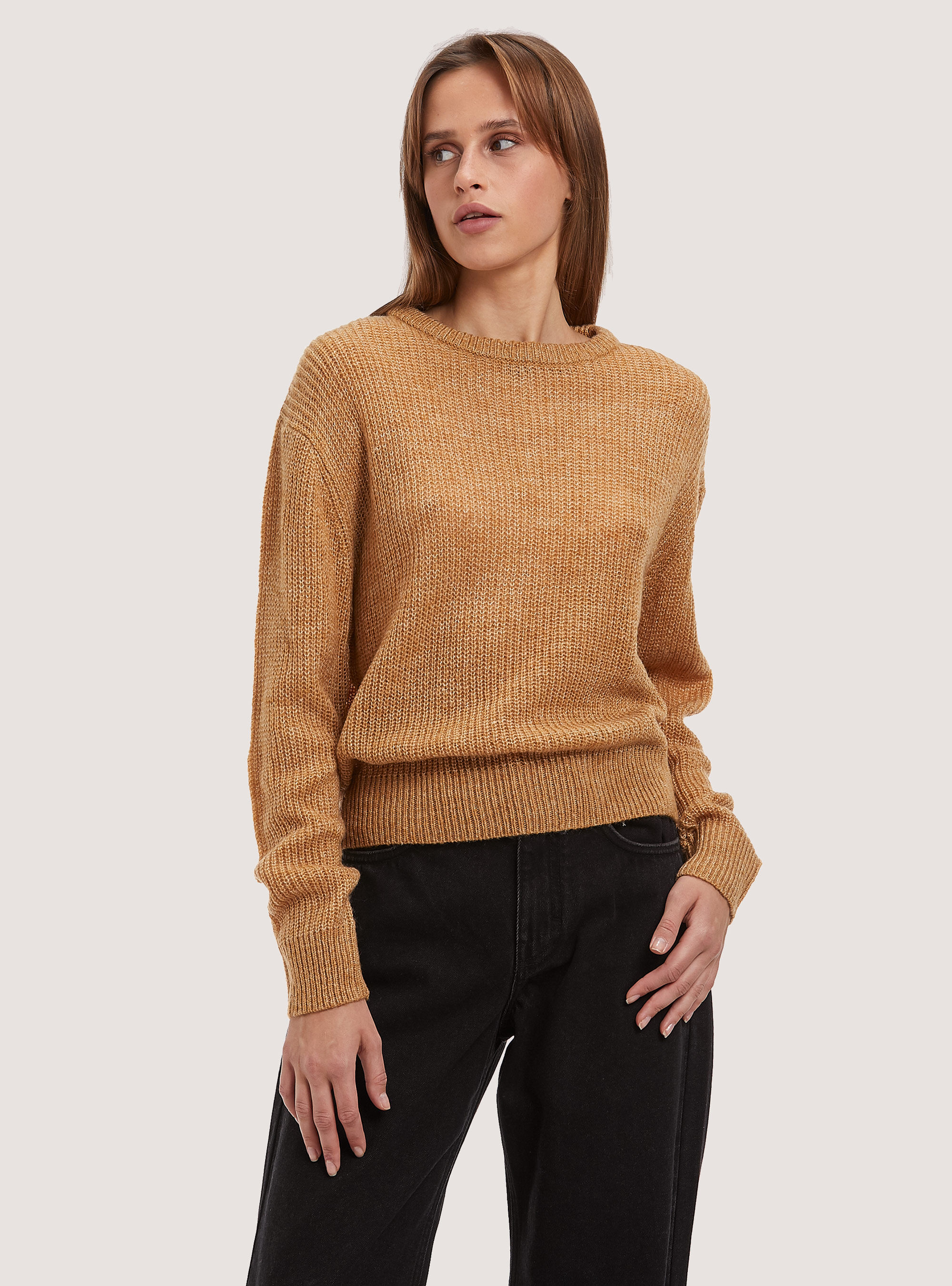 Plain sales pullover sweaters