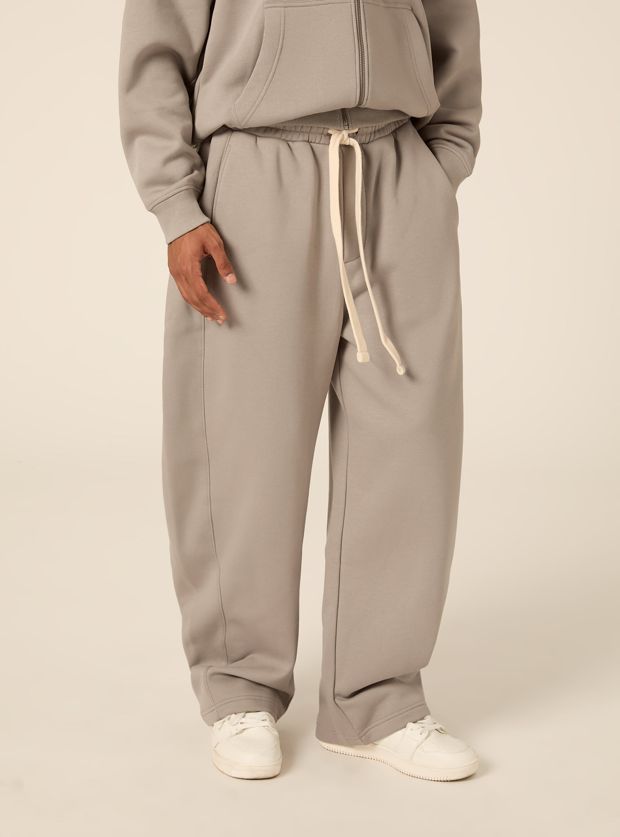 Pantalone in felpa barrel fit