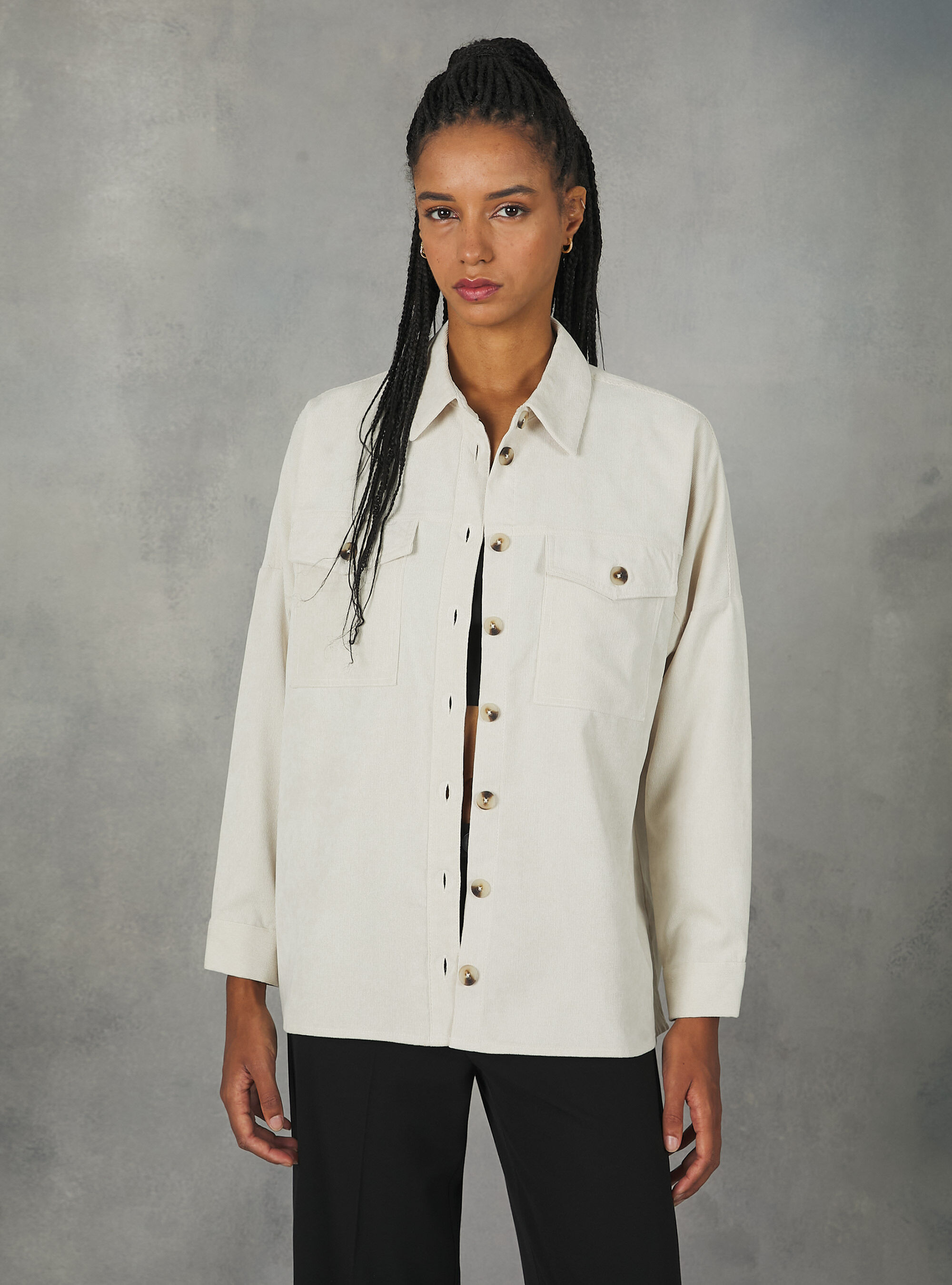 Camicia in cheap velluto donna
