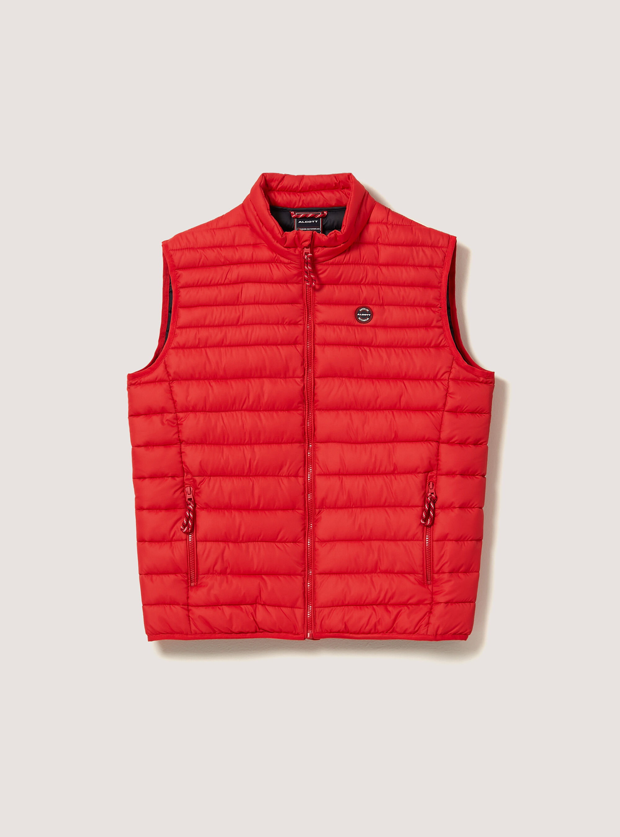 Sin mangas y con relleno reciclado, RD2 RED MEDIUM