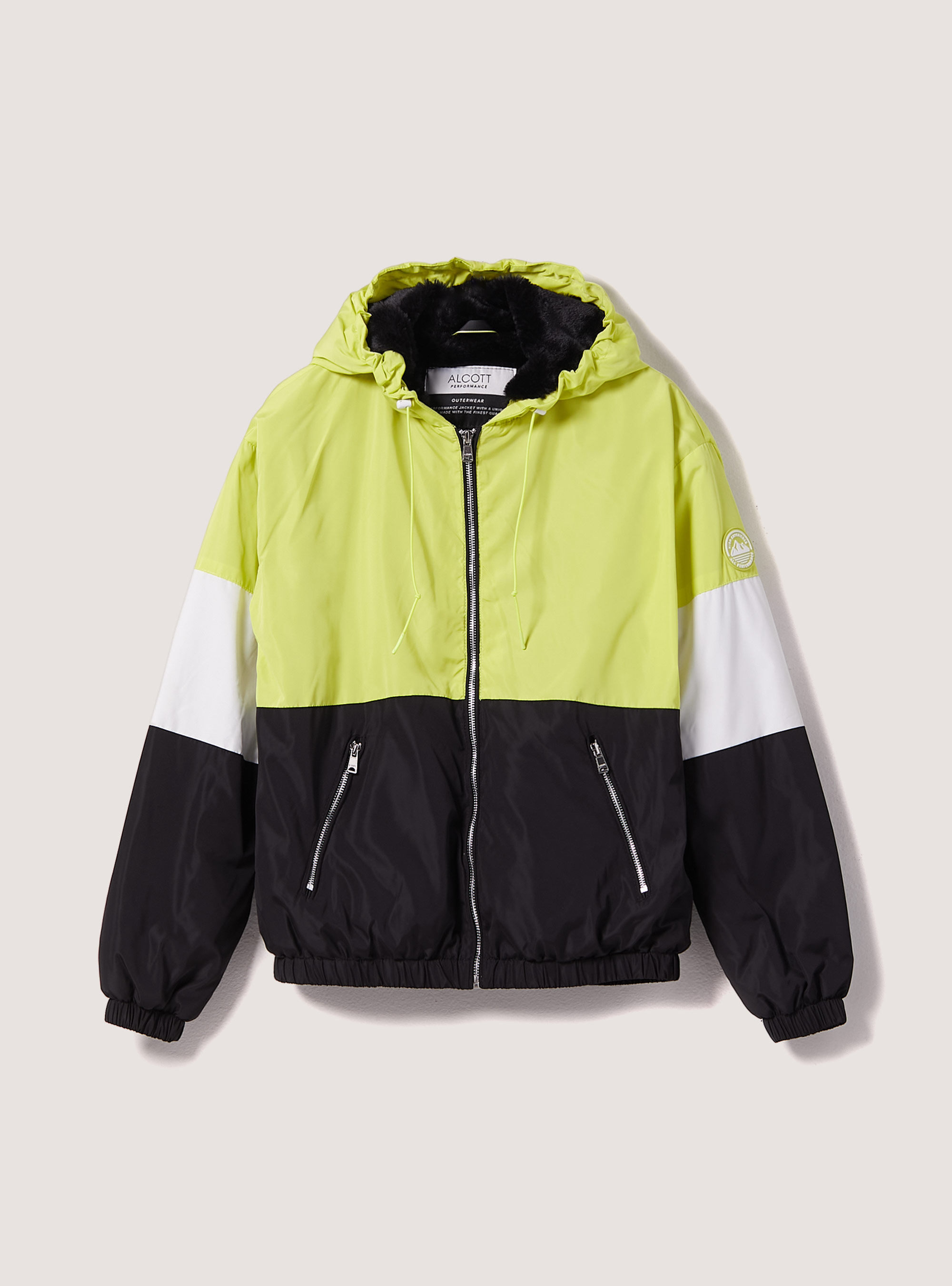 Topshop colour new arrivals block windbreaker jacket
