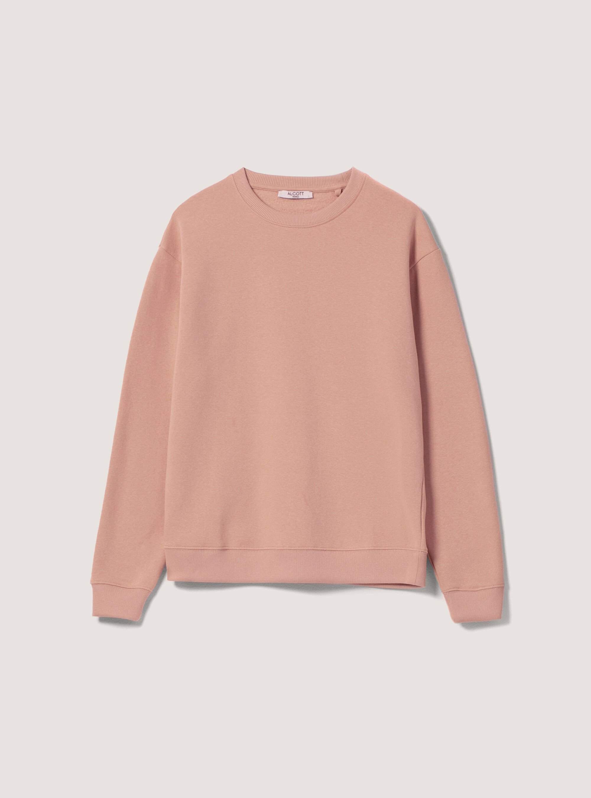 Sudadera sales rosa lisa