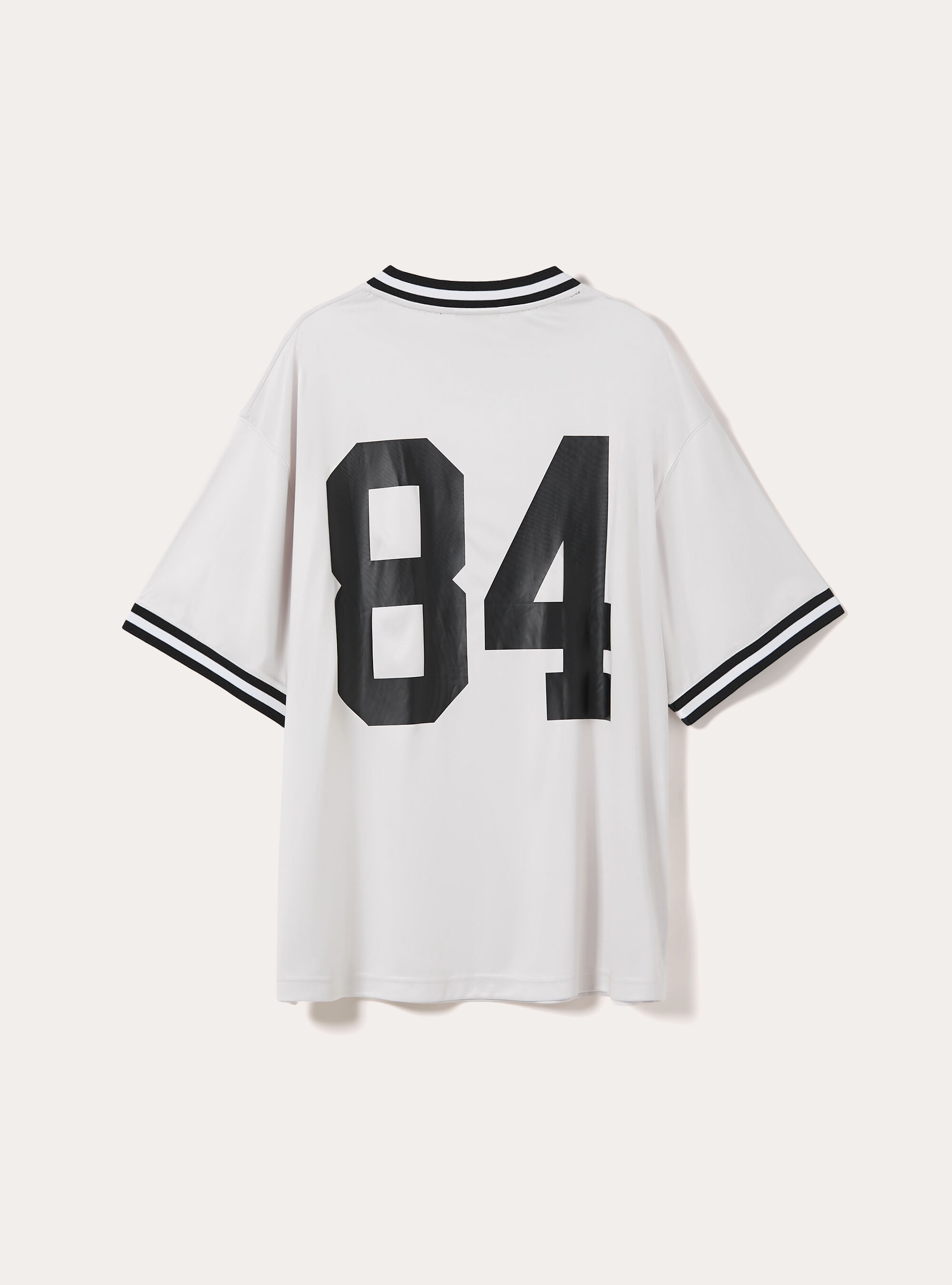 Maillot de Foot Blokecore en Tissu Technique L&eacute;ger, WH2 WHITE