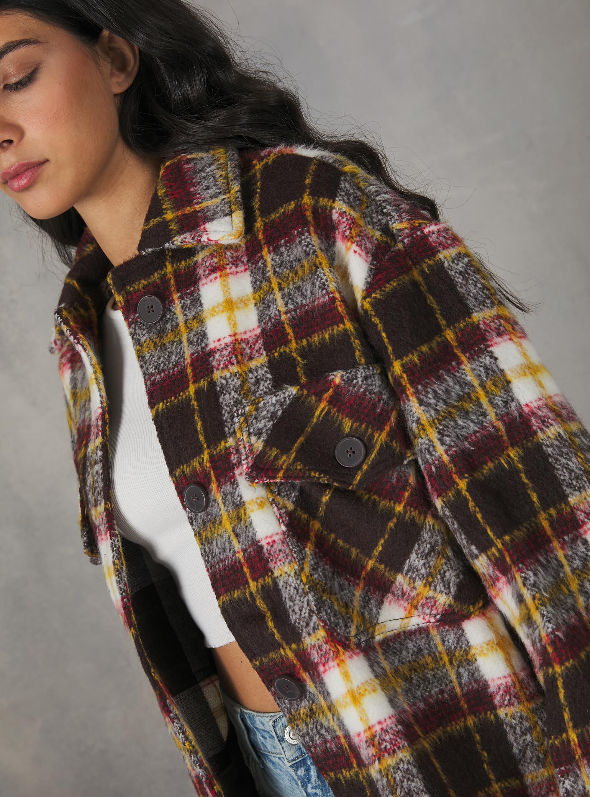Camicia on sale oversize quadri