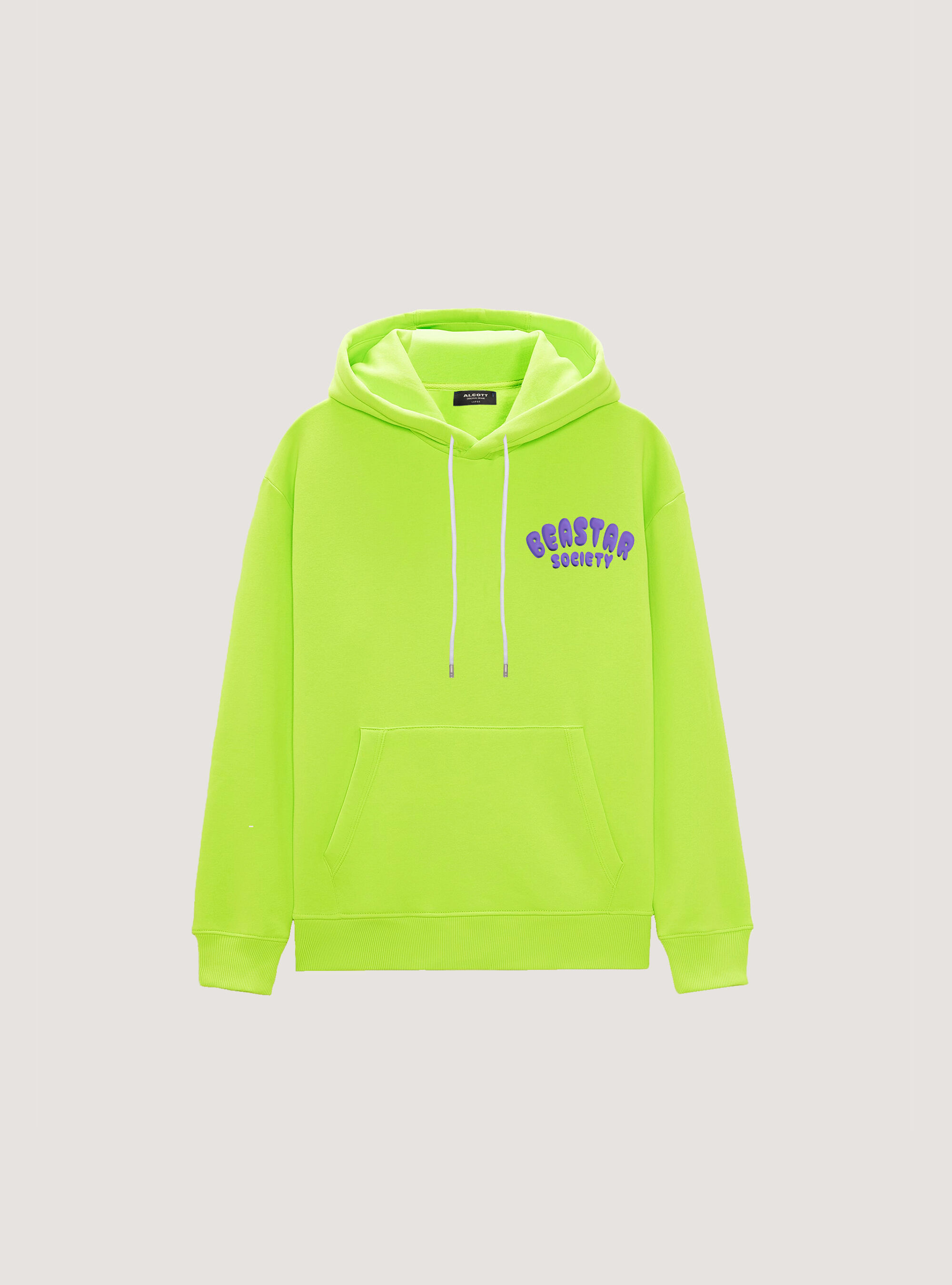 Sudadera de la colecci&oacute;n Beastar, GC2 MEDIUM ACID GREEN