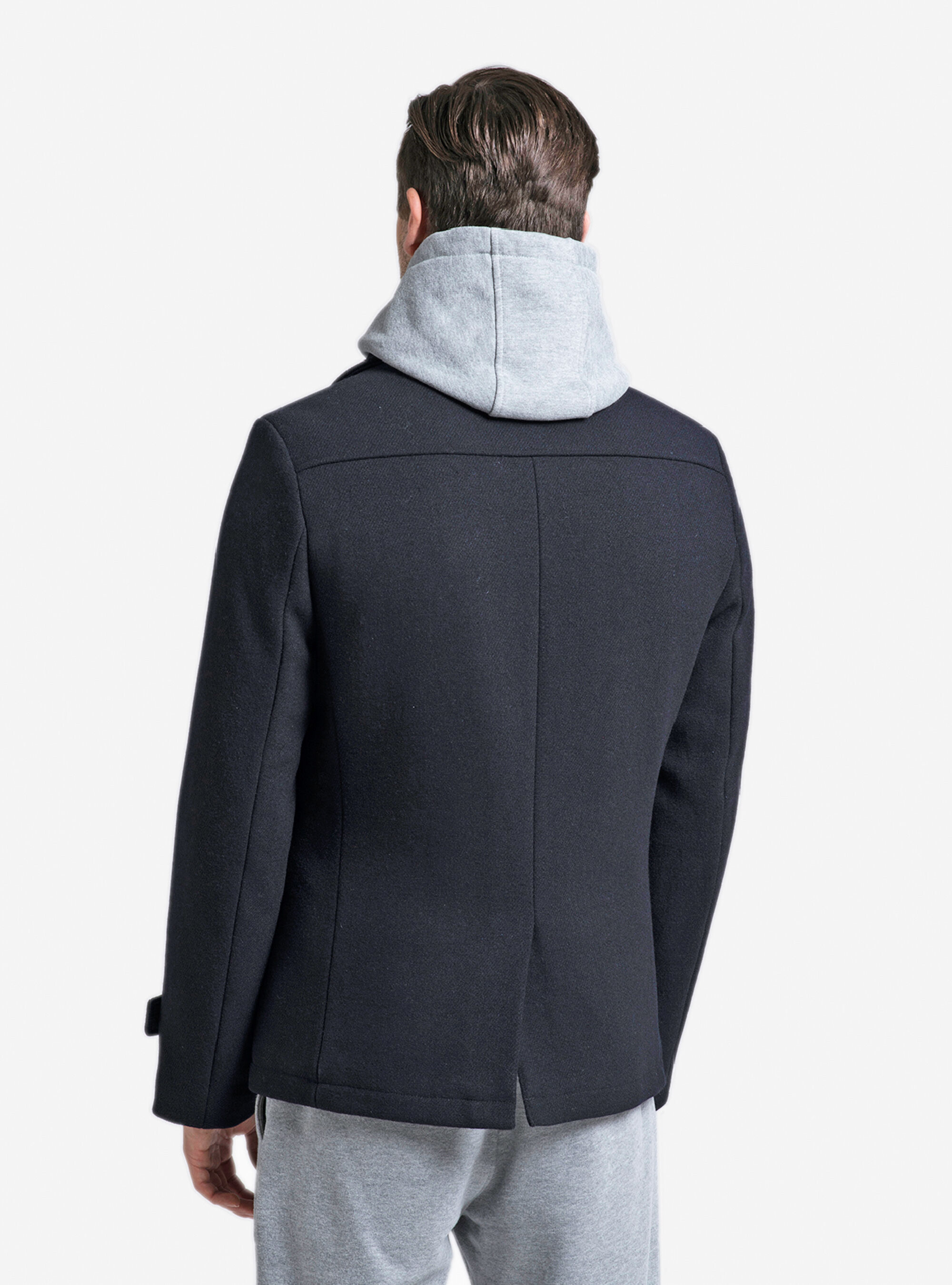 Cappotto doppiopetto, BLU MARINO