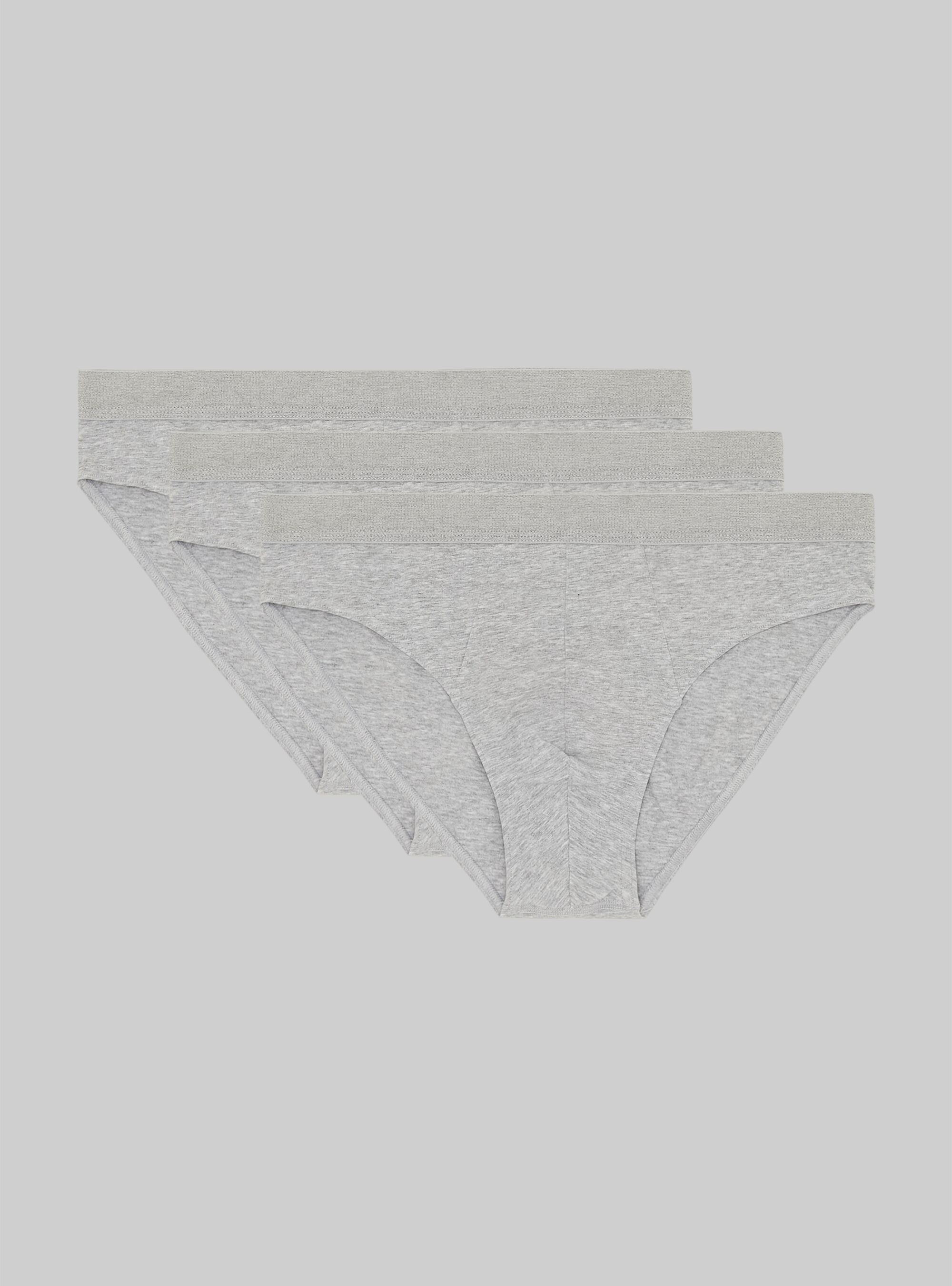 Set di 3 slip in cotone elasticizzato