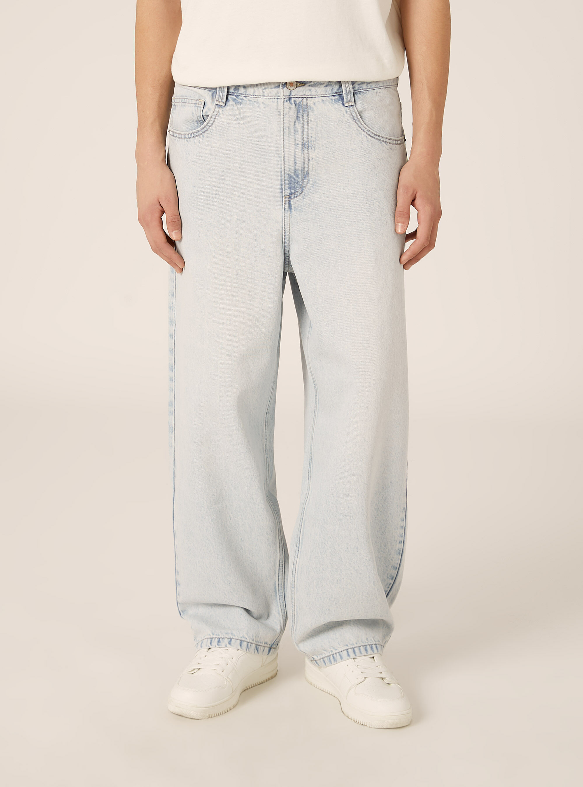 Denim 5 pocket super buggy, D008 SUPER LIGHT BLUE