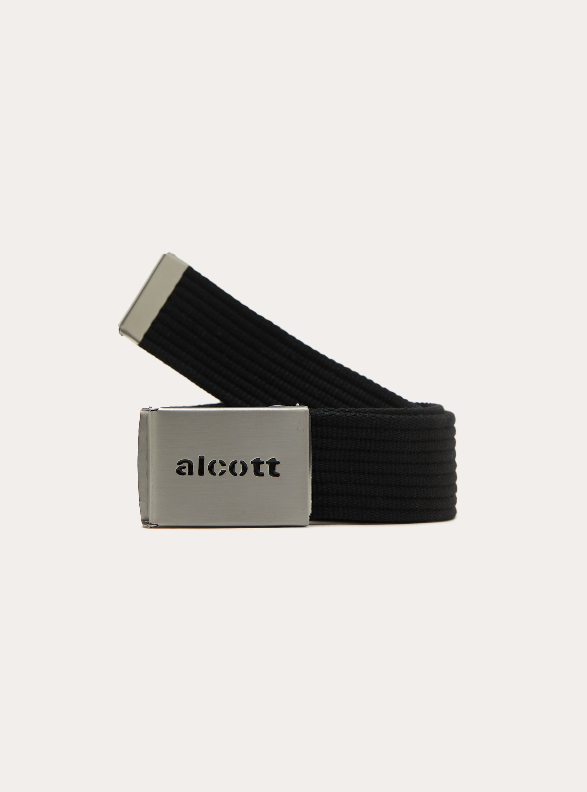 Braided belt with logo Alcott Men s Belts