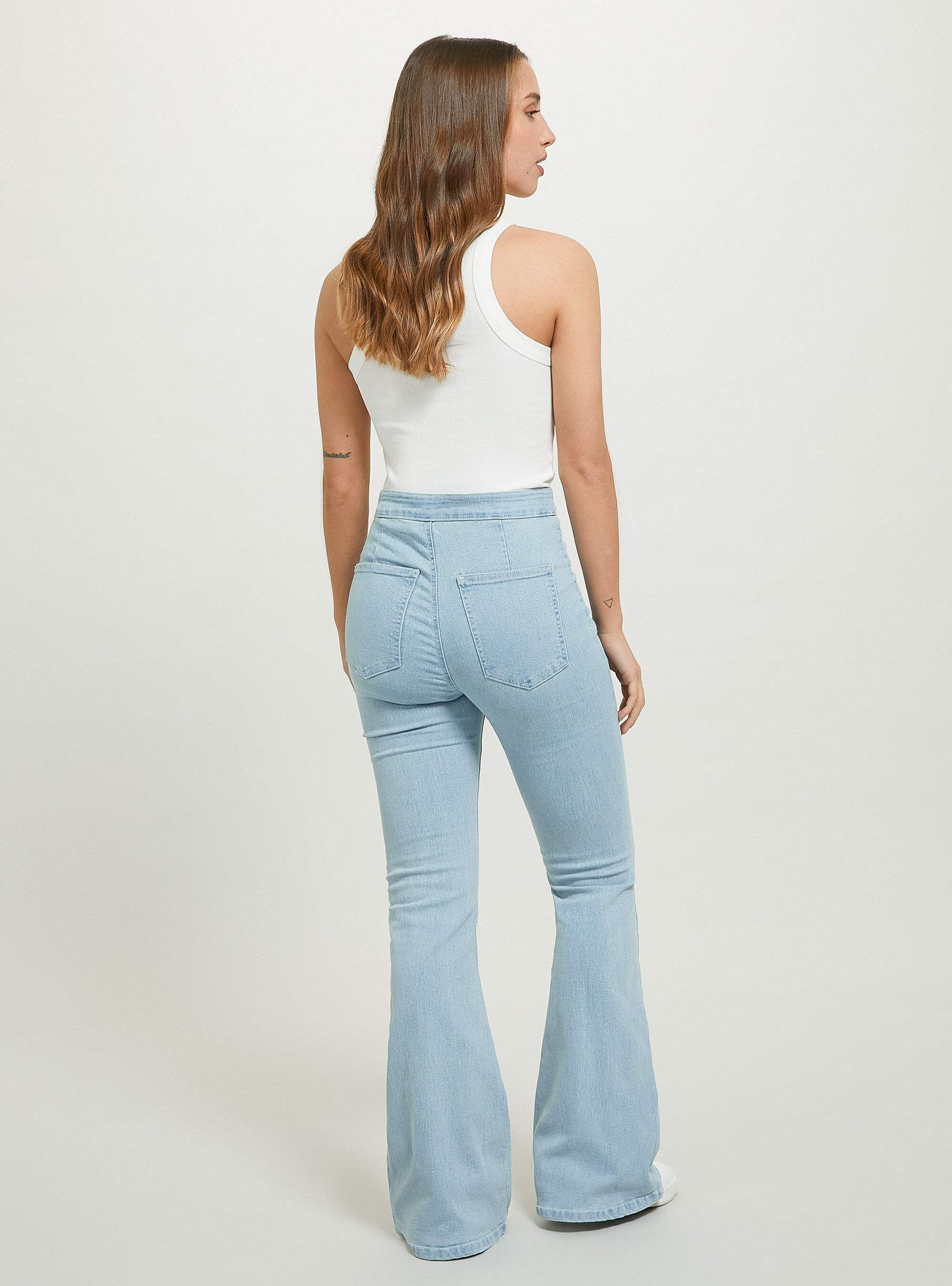 High waisted flare jeggings Alcott Women s Jeans
