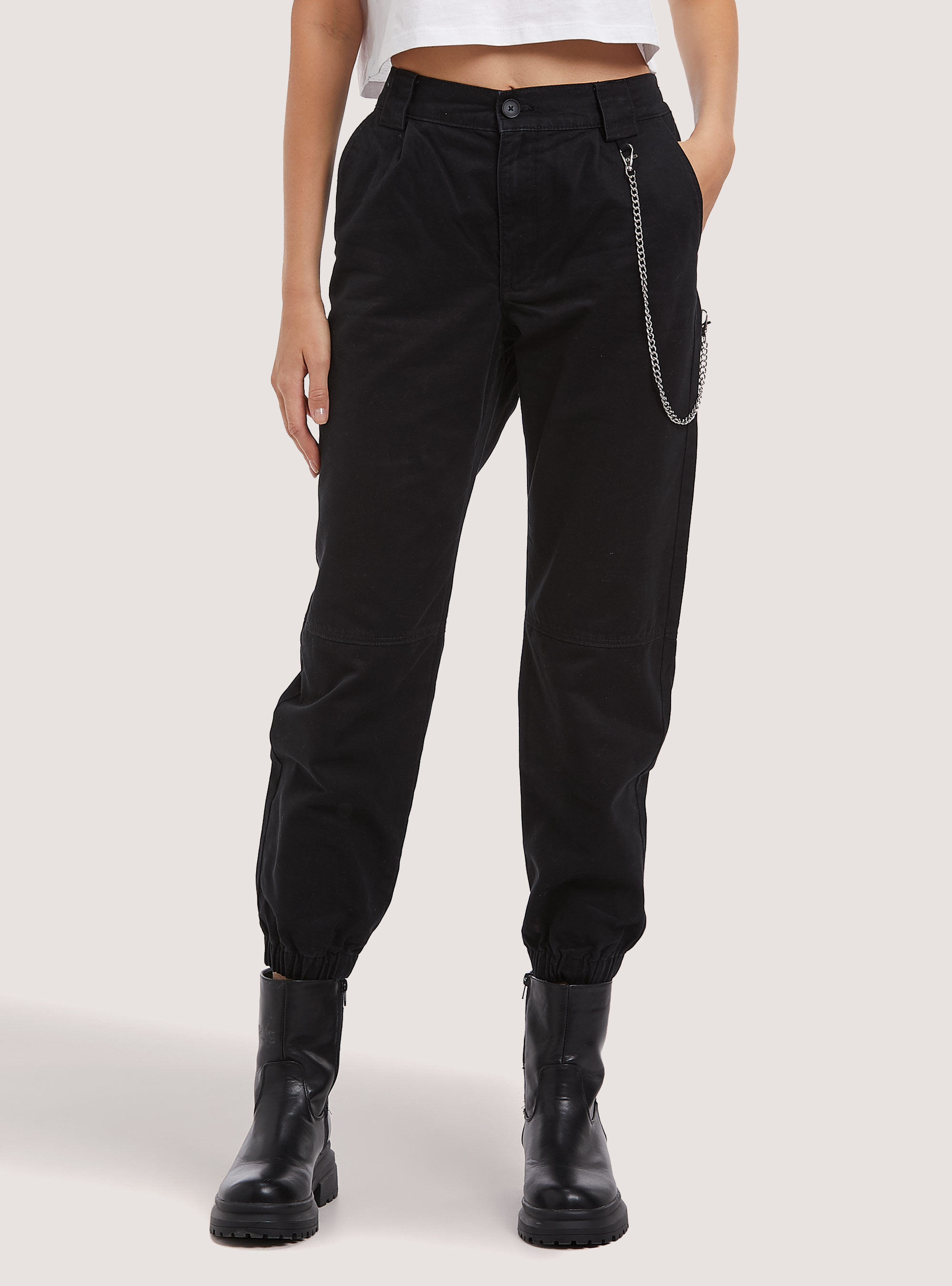 Pantaloni con new arrivals la catena