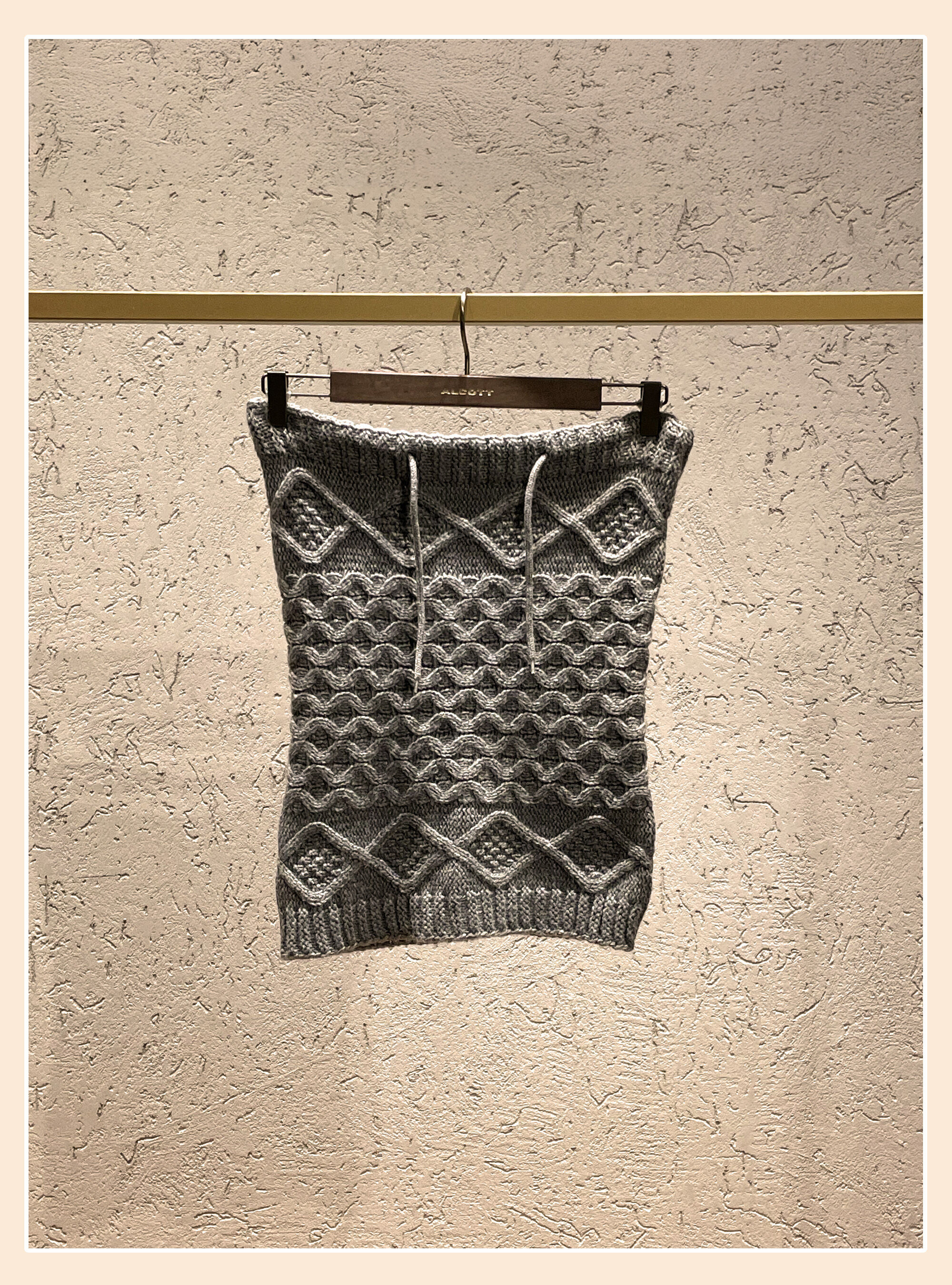 Neckwarmer, GRIGIO MELANGE