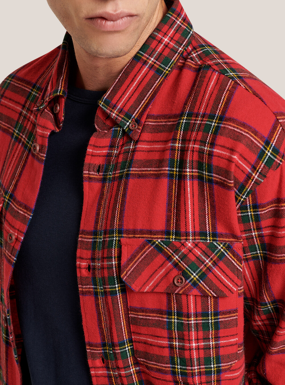 Flannel Leñadora Roja Mujer Camisas Hombre Leñador Camisa