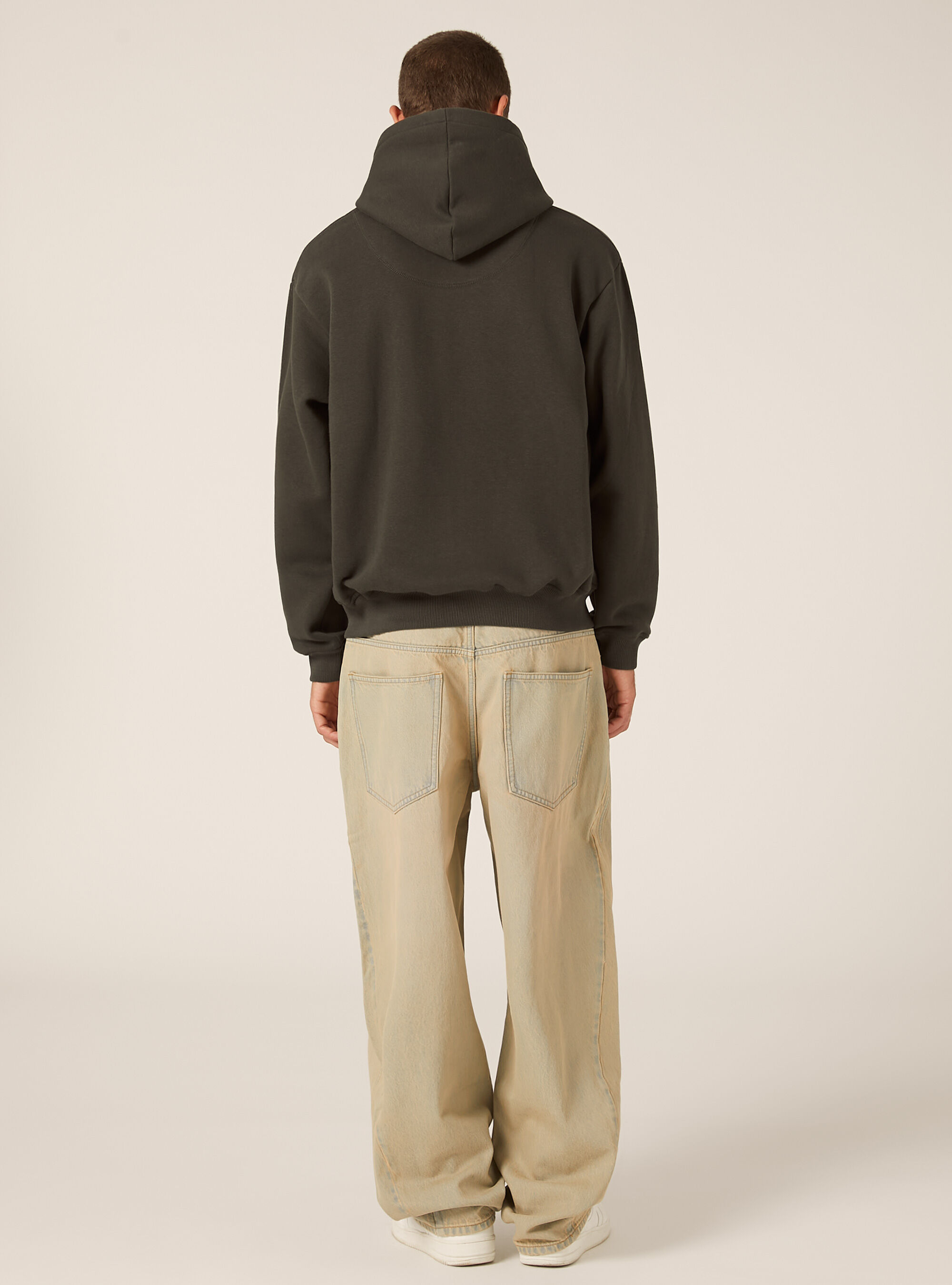 Hoodie mit Boxy-Fit, KY1 KAKY DARK