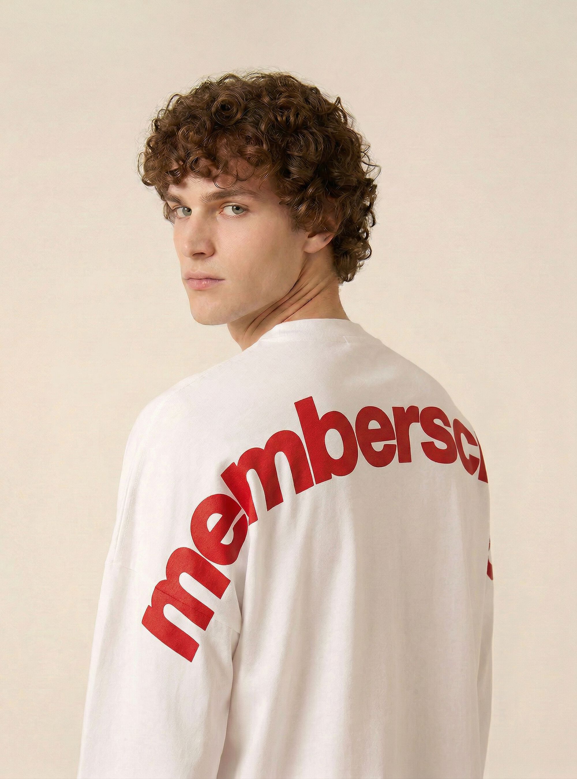 Camiseta de corte recto con estampado